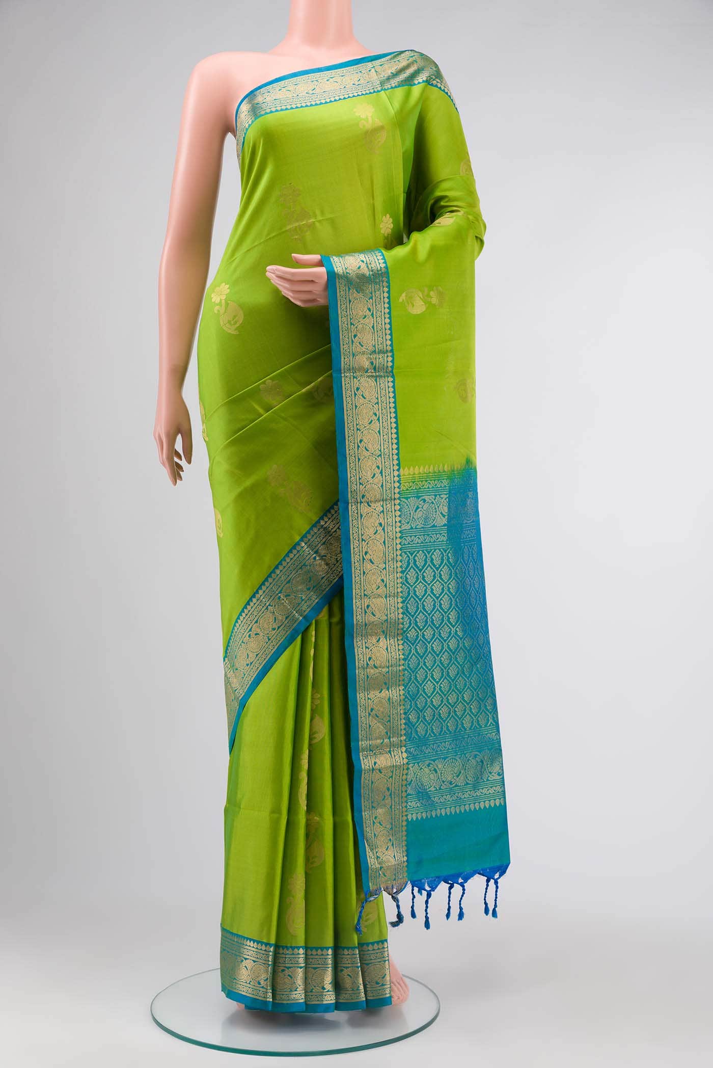 Green Soft Silk Saree