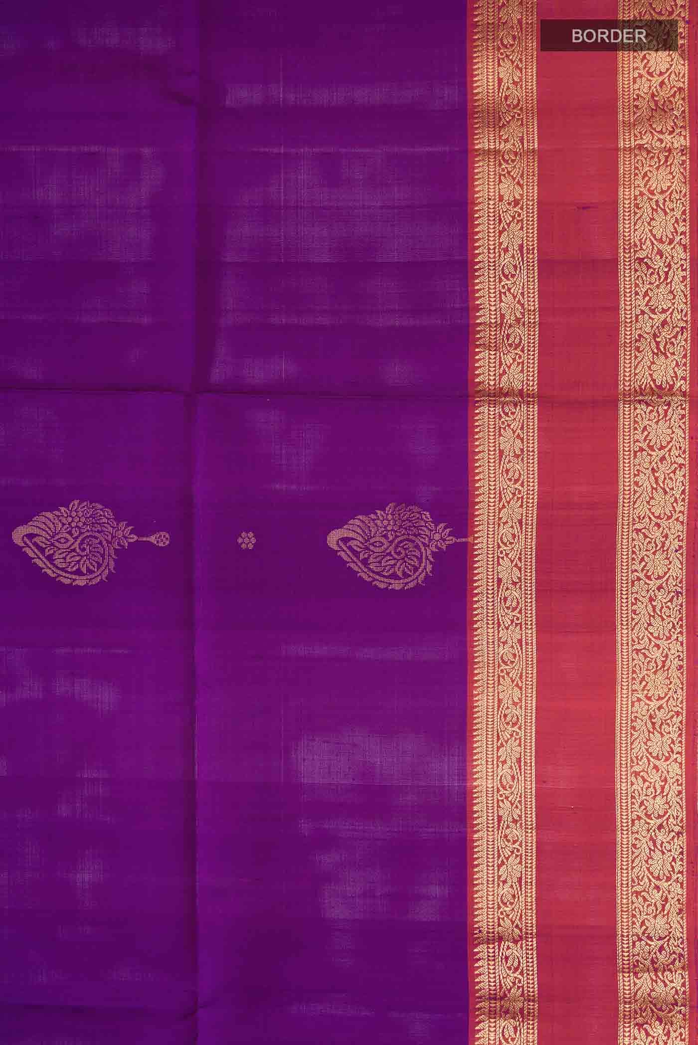 Purple Soft Silk Saree