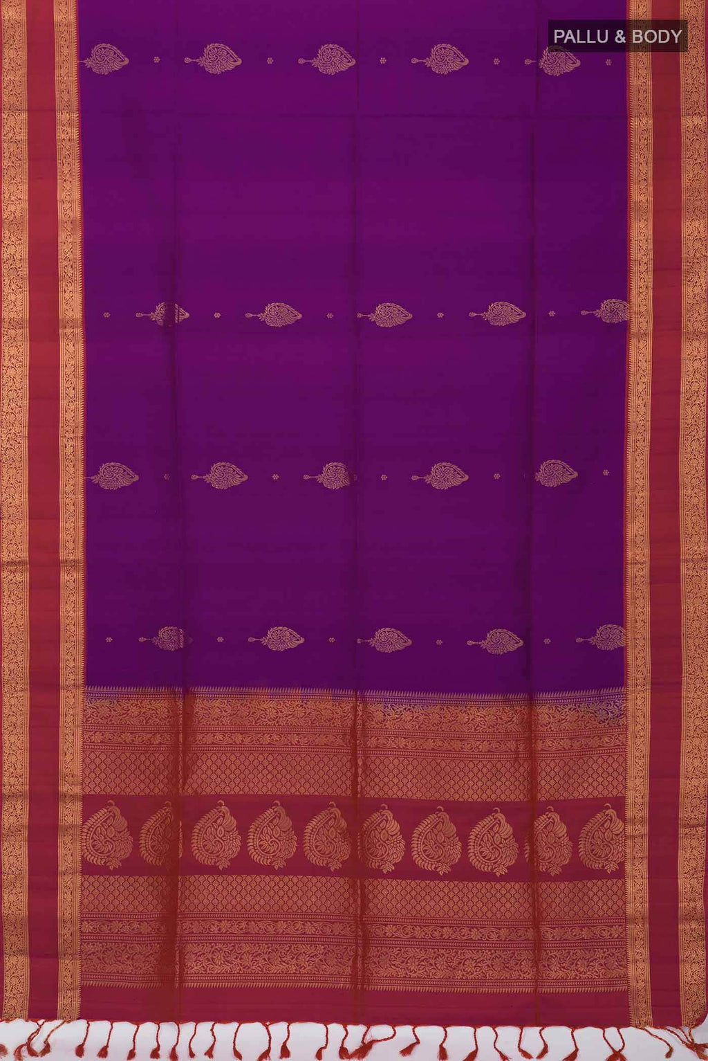 Purple Soft Silk Saree