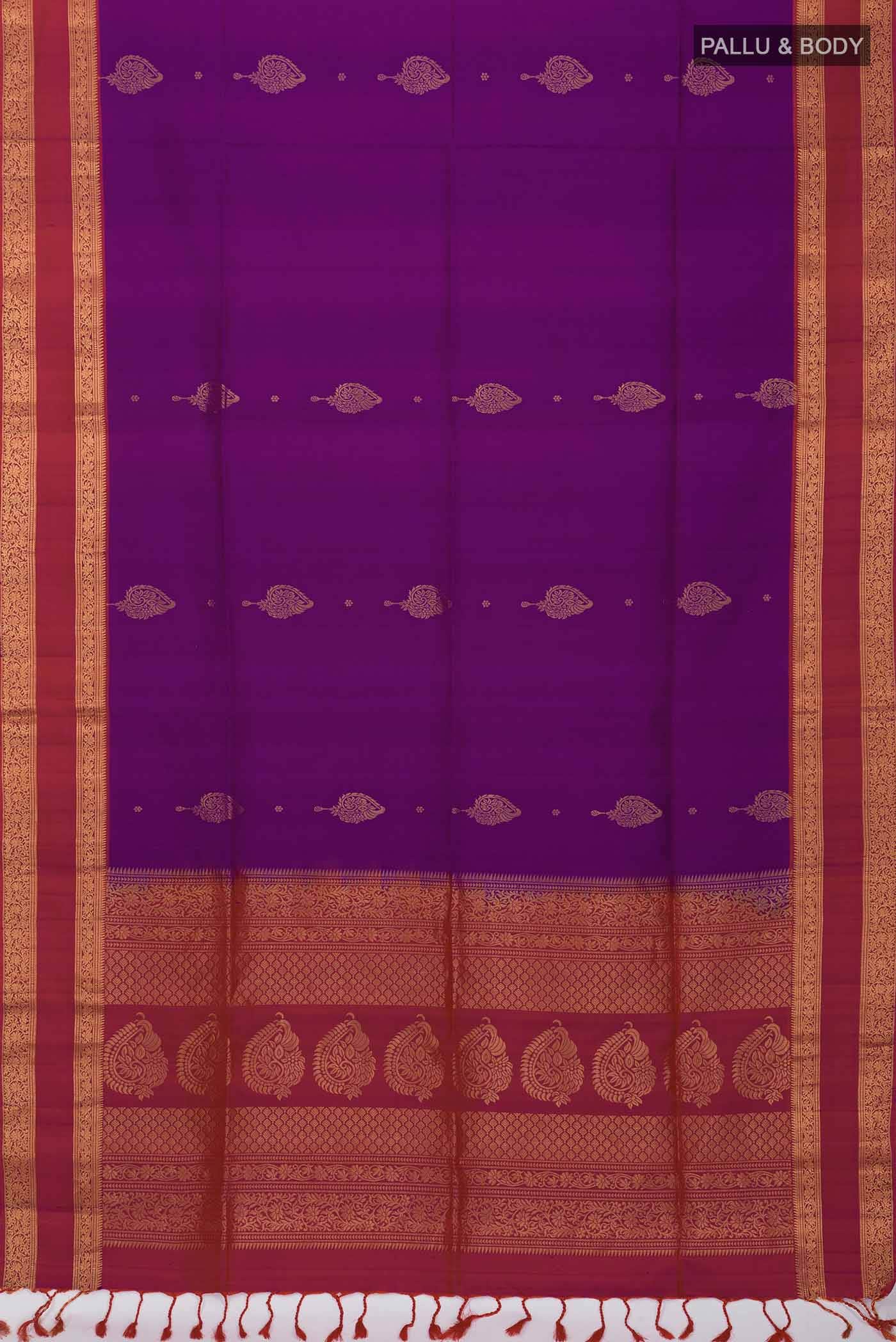 Purple Soft Silk Saree