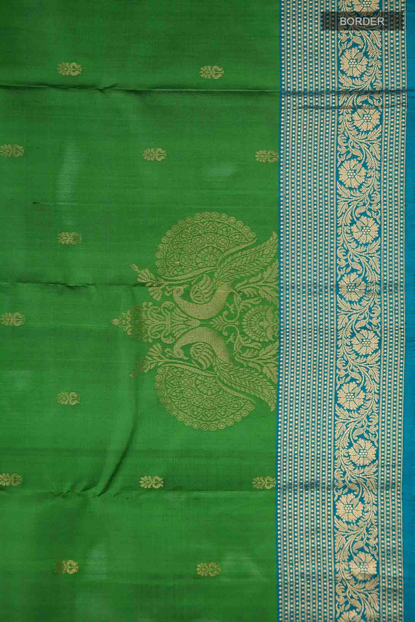 Green Soft Silk Saree