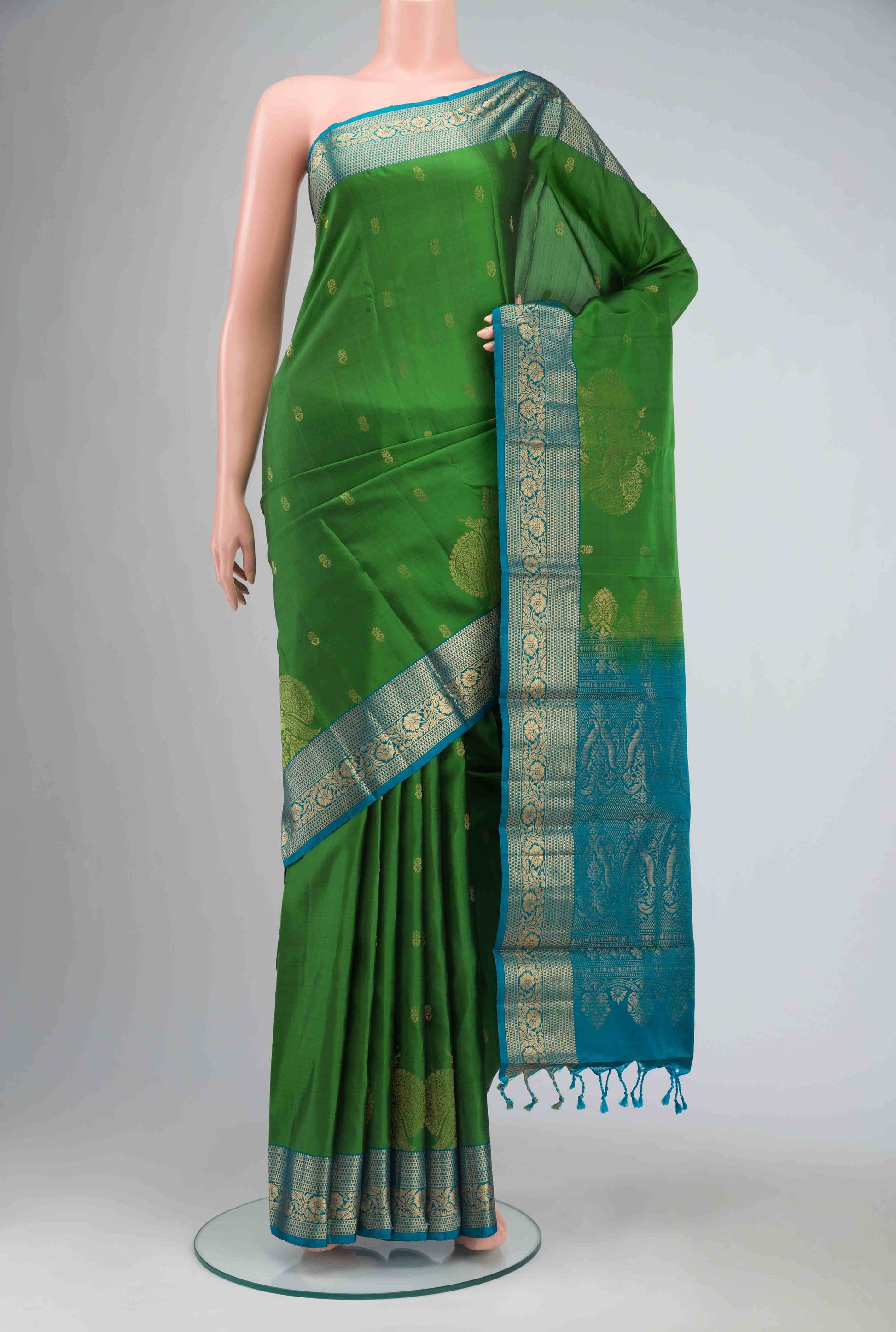 Green Soft Silk Saree