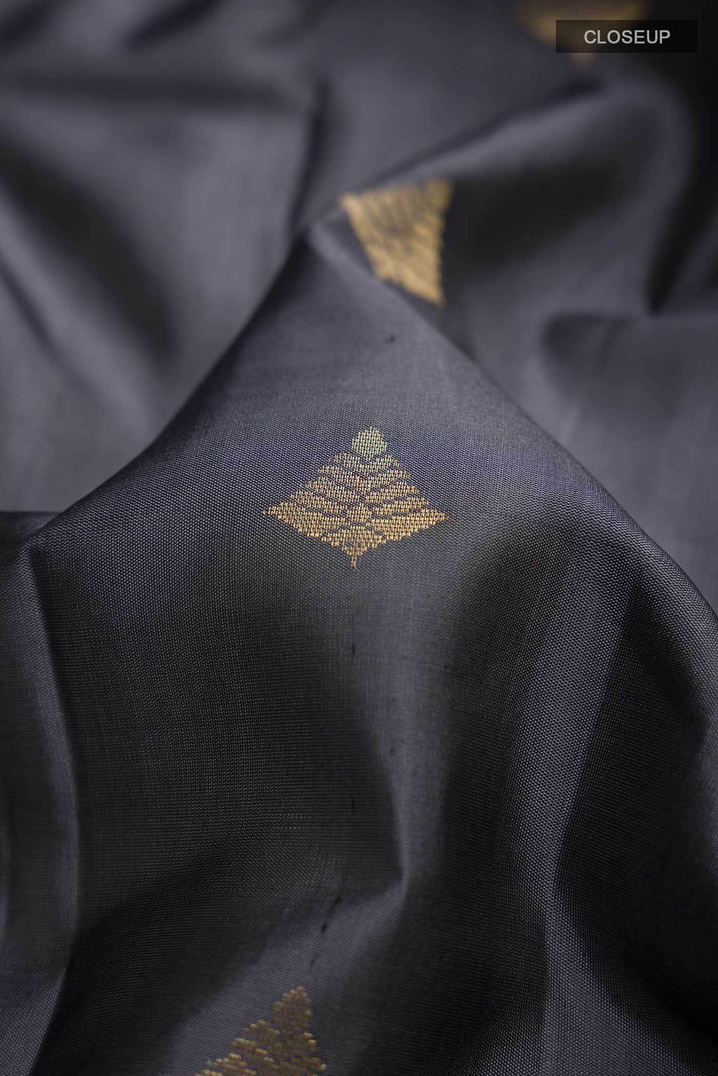 Grey Soft Silk Saree