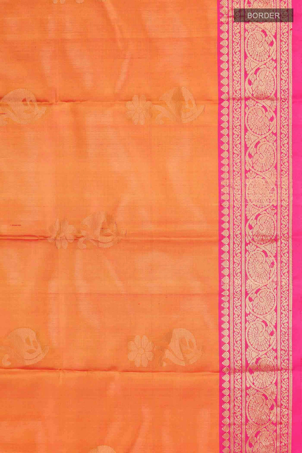 Mustard Soft Silk Saree
