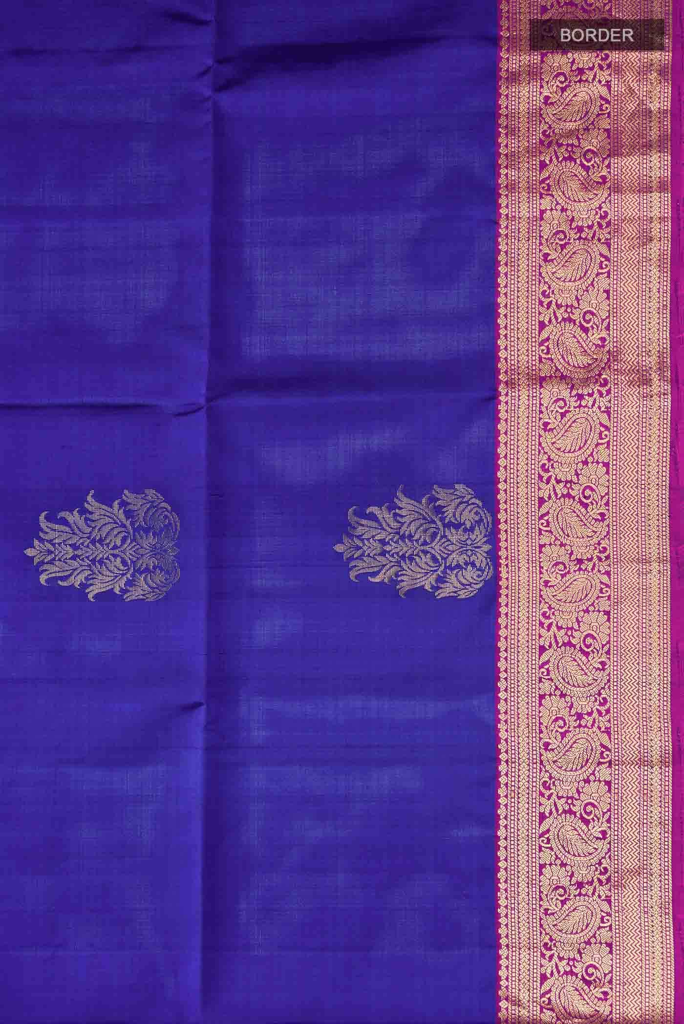 Blue Soft Silk Saree