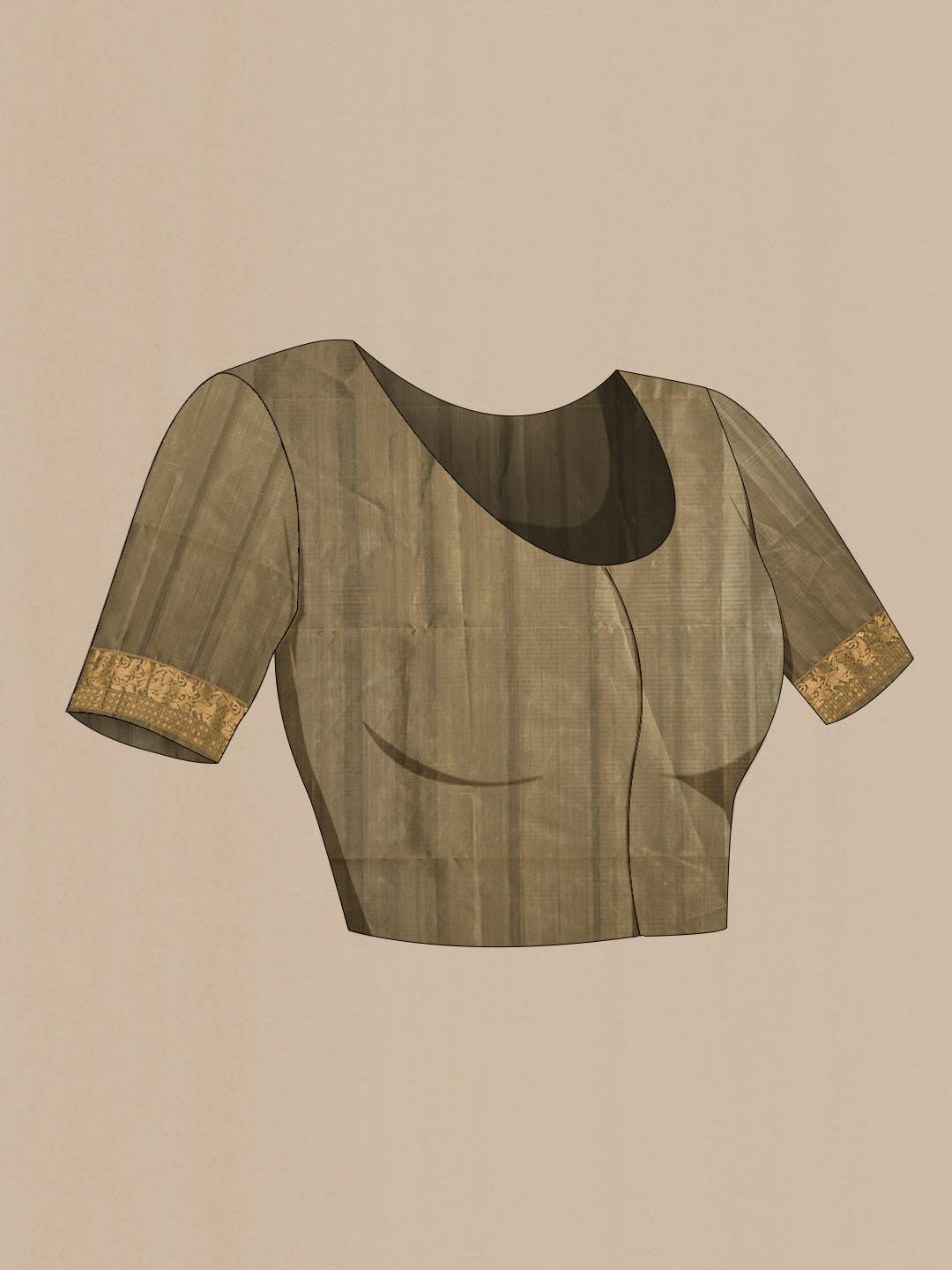 Grey Soft Silk Saree