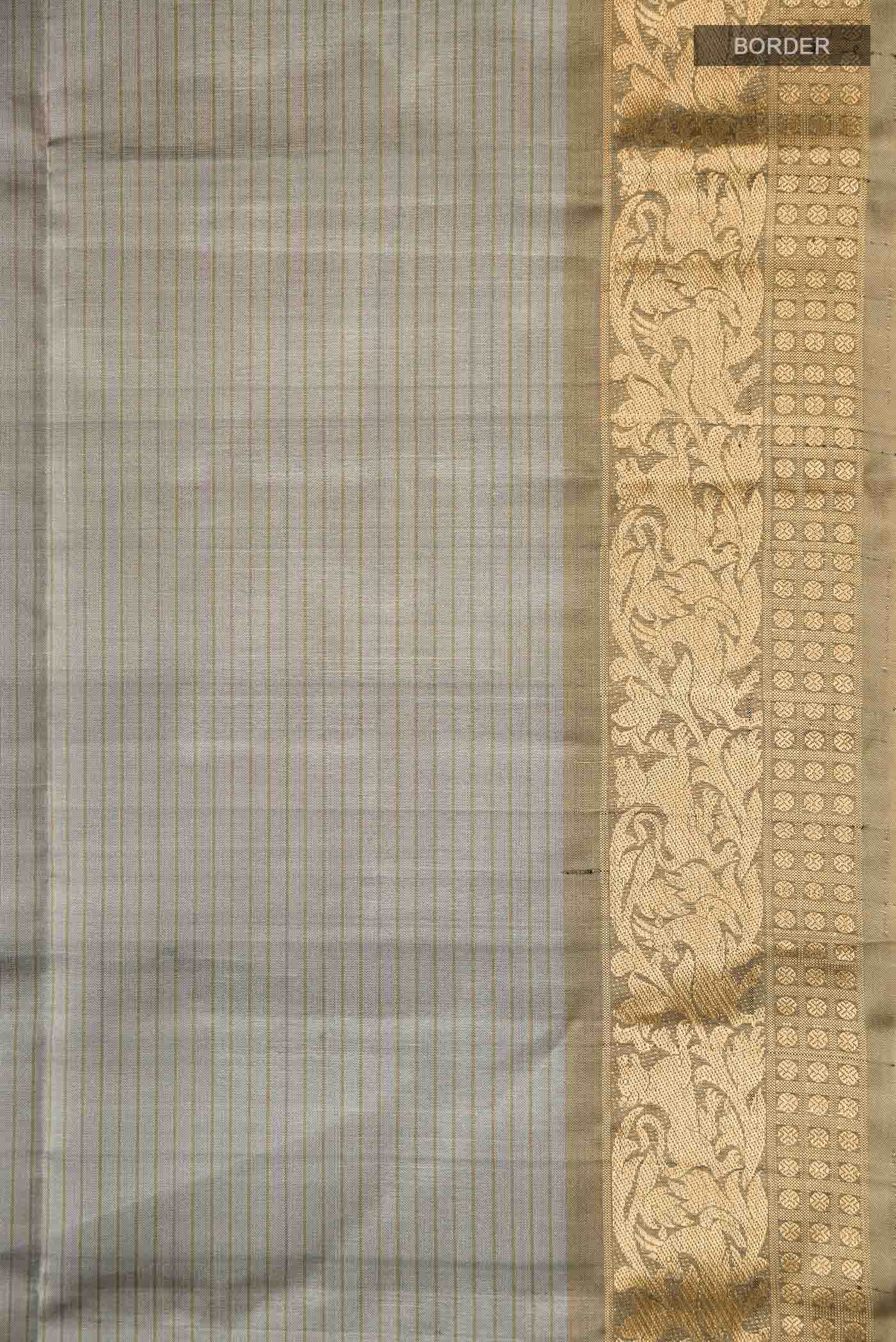 Grey Soft Silk Saree