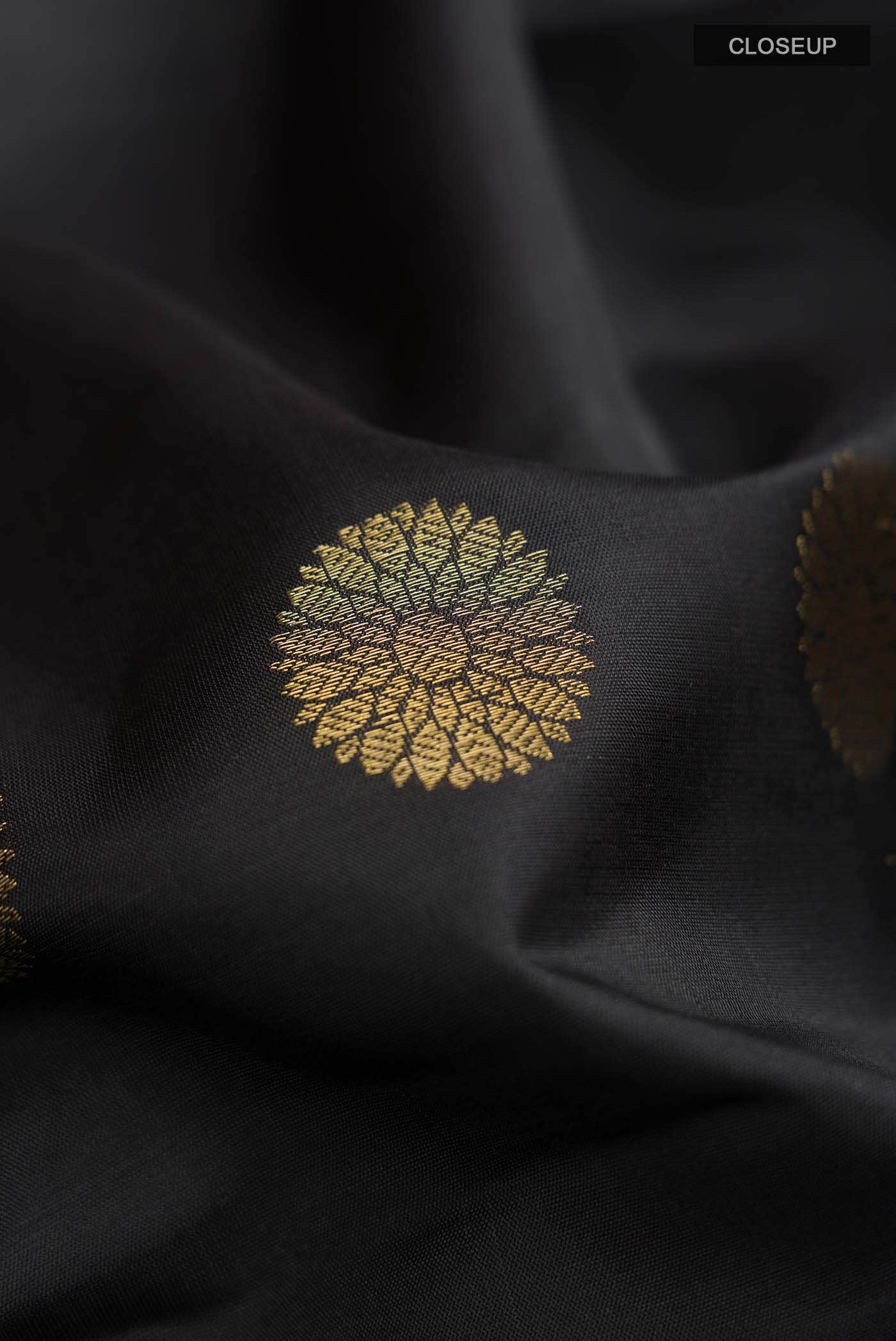 Black Soft Silk Saree