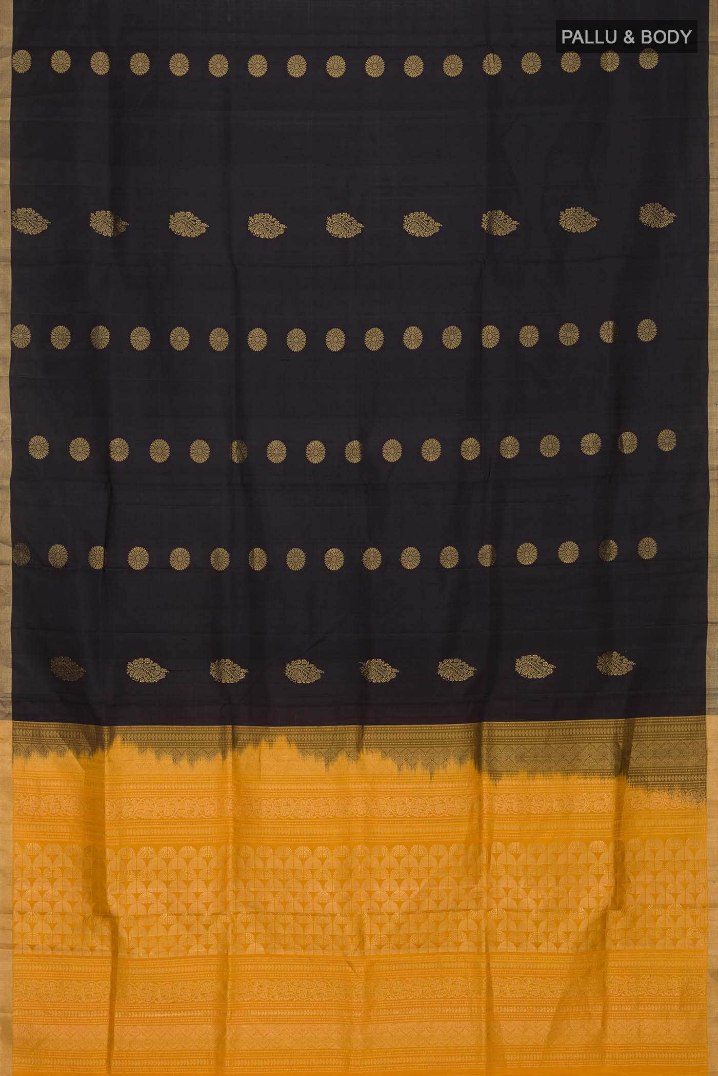 Black Soft Silk Saree