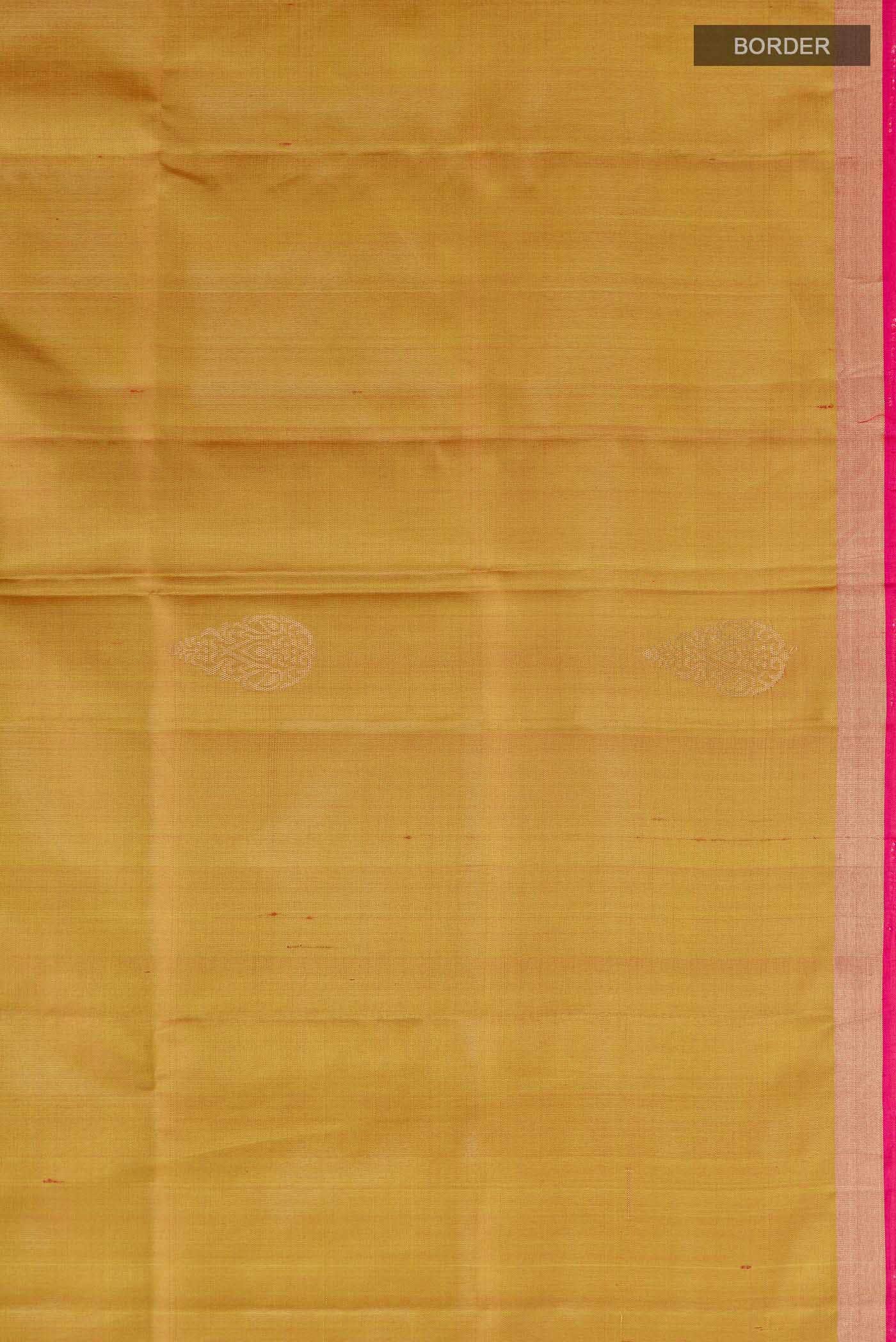 Mustard Soft Silk Saree