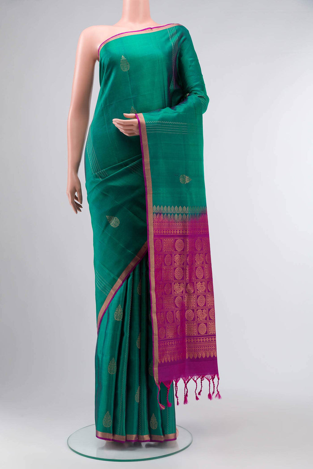 Green Soft Silk Saree