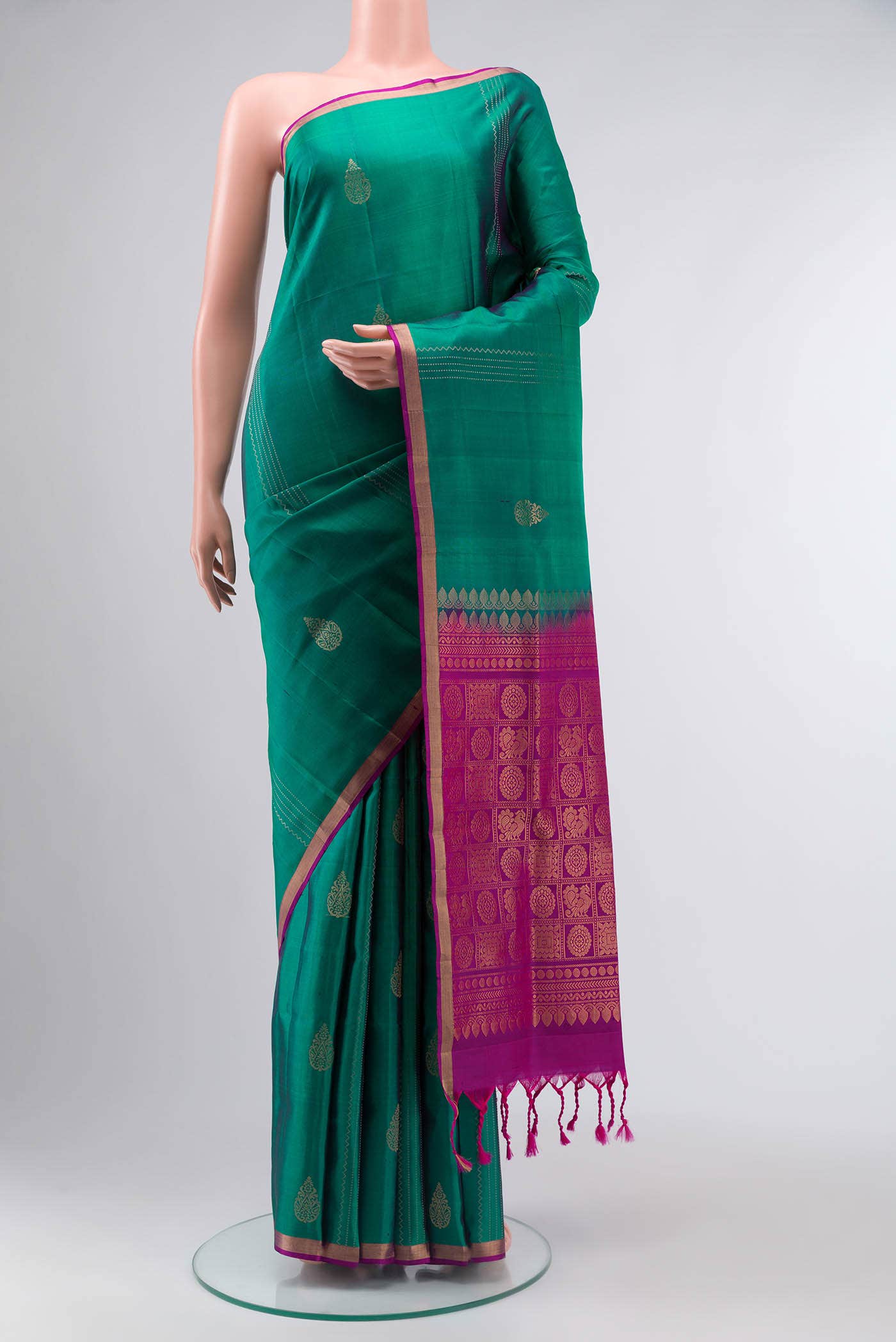 Green Soft Silk Saree