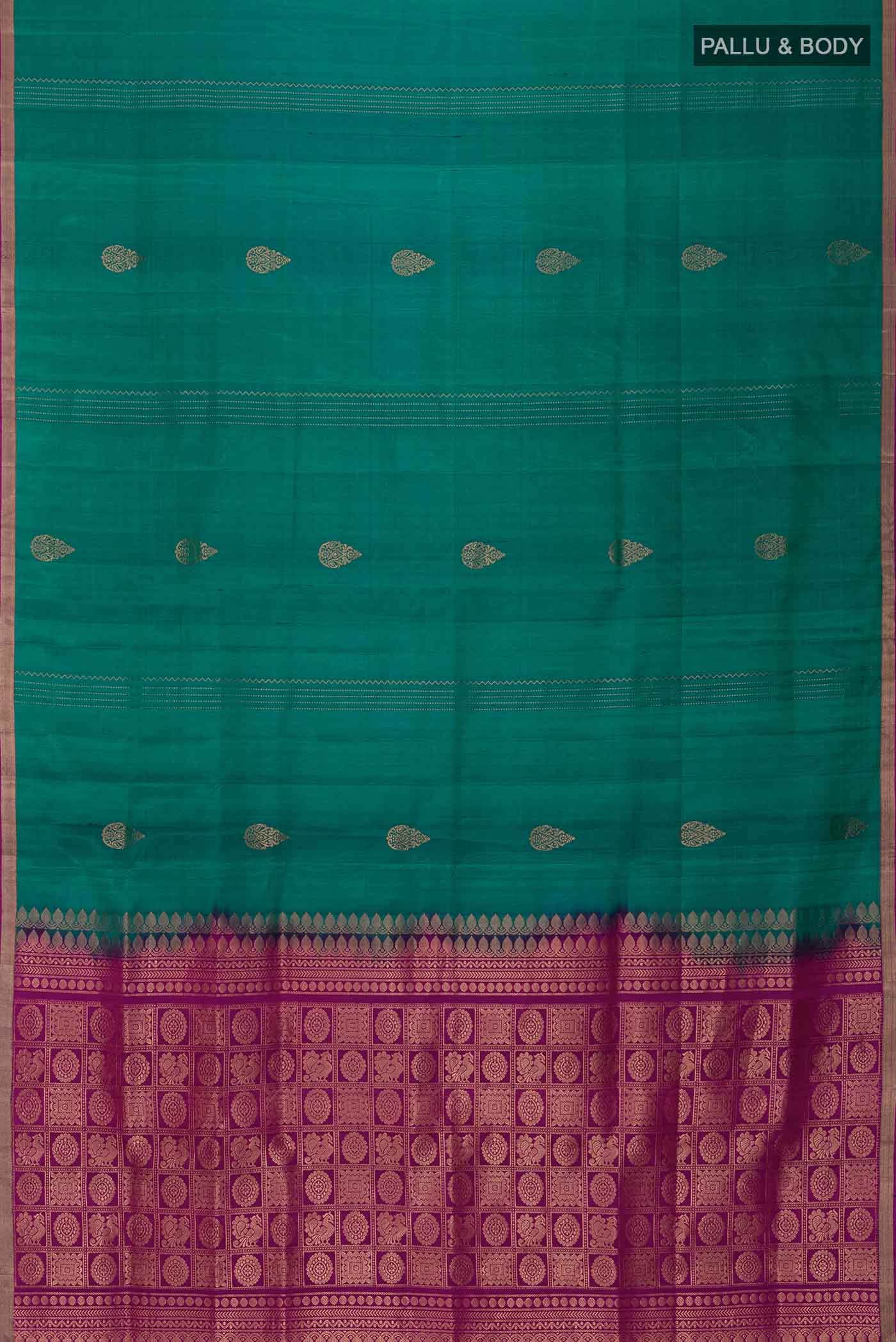 Green Soft Silk Saree