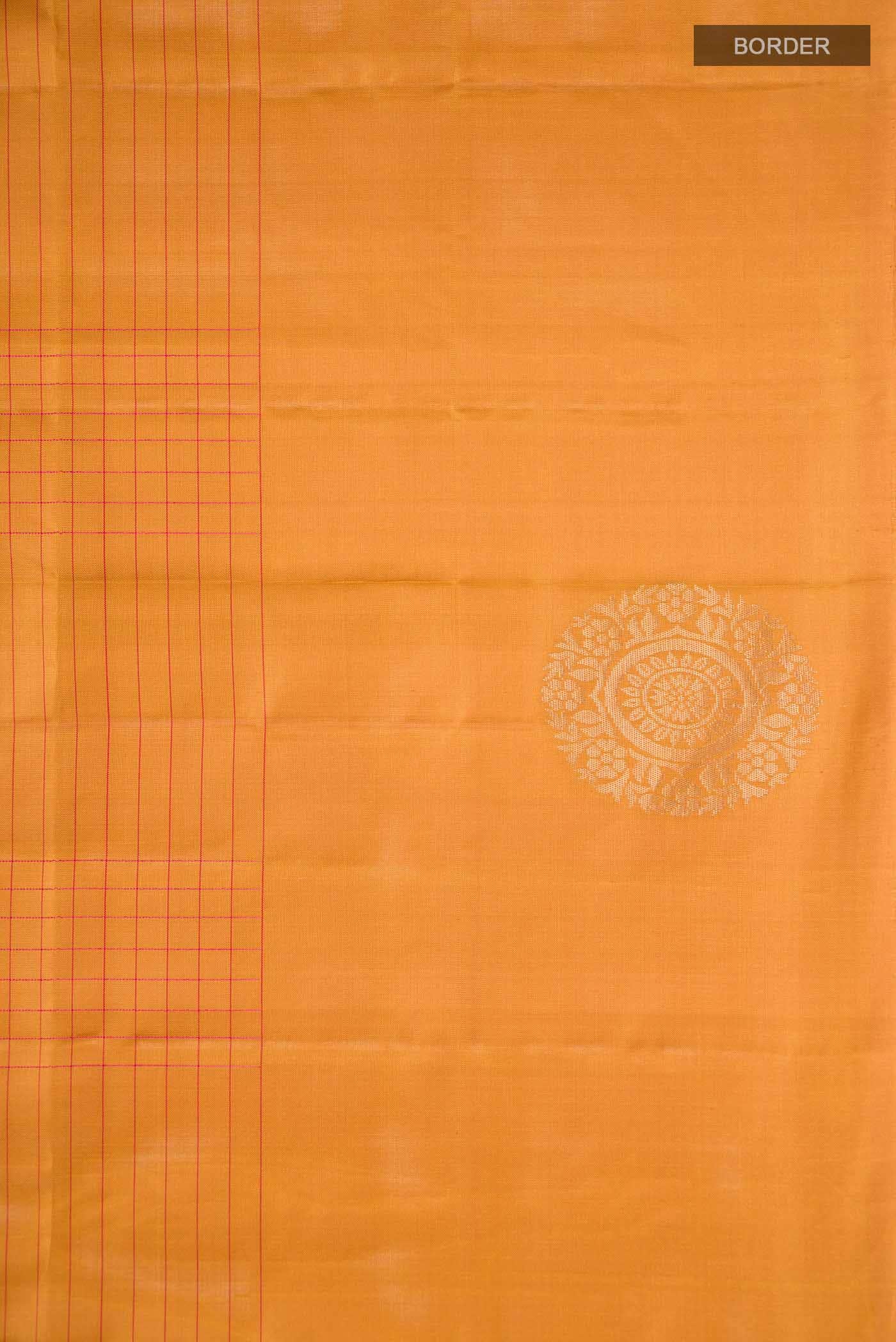 Mustard Soft Silk Saree