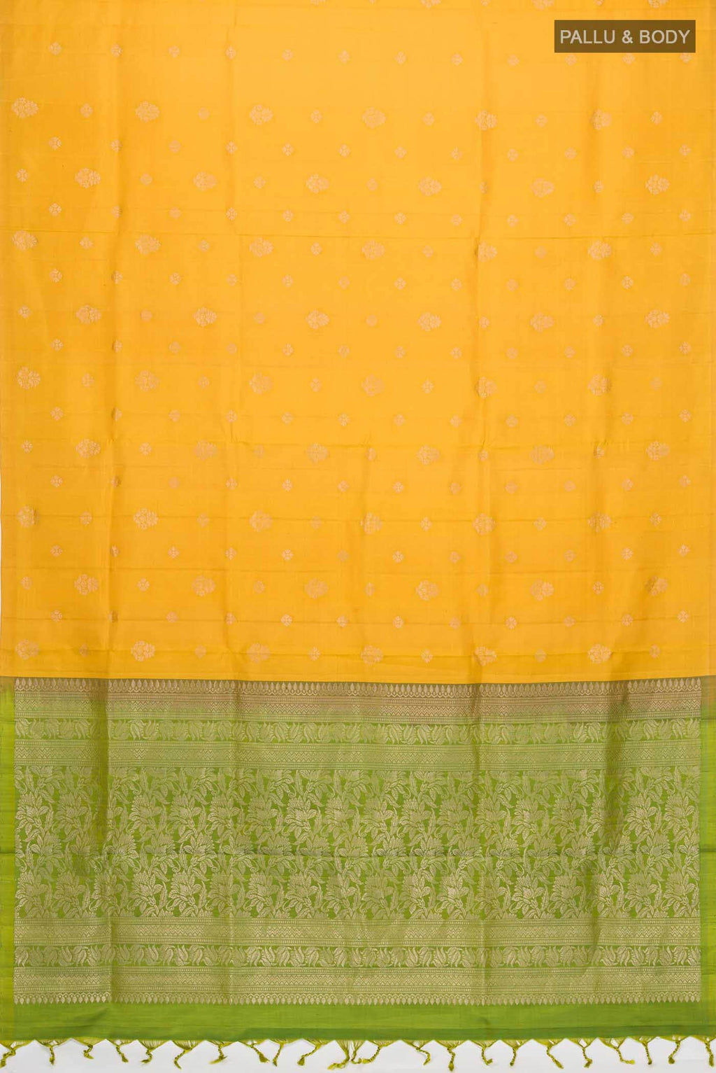 Yellow Soft Silk Saree