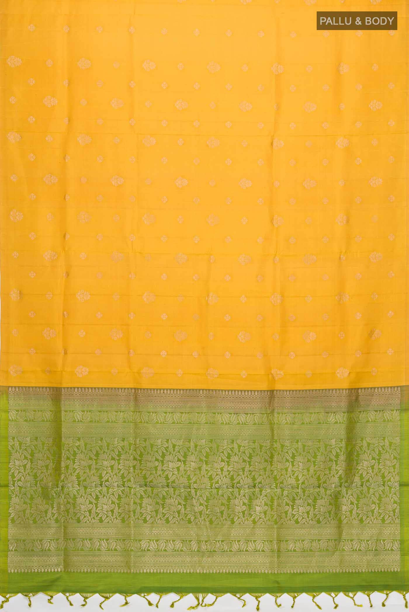 Yellow Soft Silk Saree