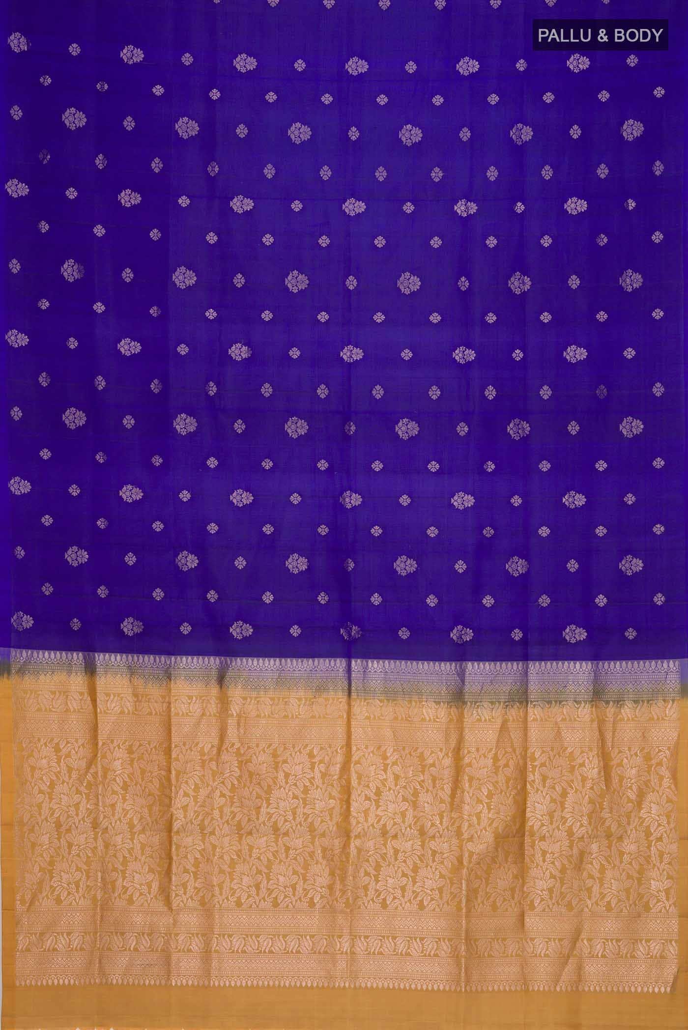 Blue Soft Silk Saree