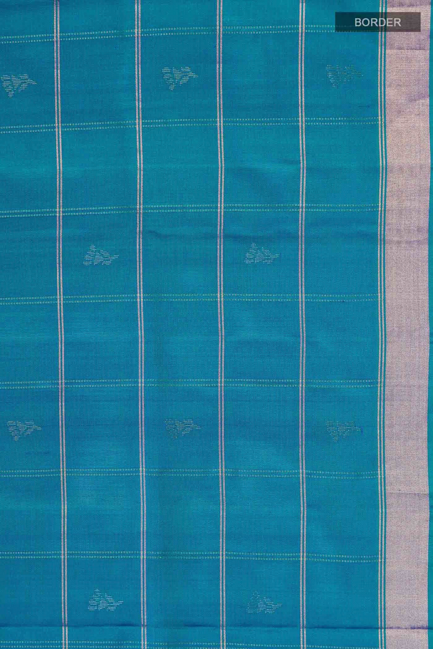 Blue Soft Silk Saree