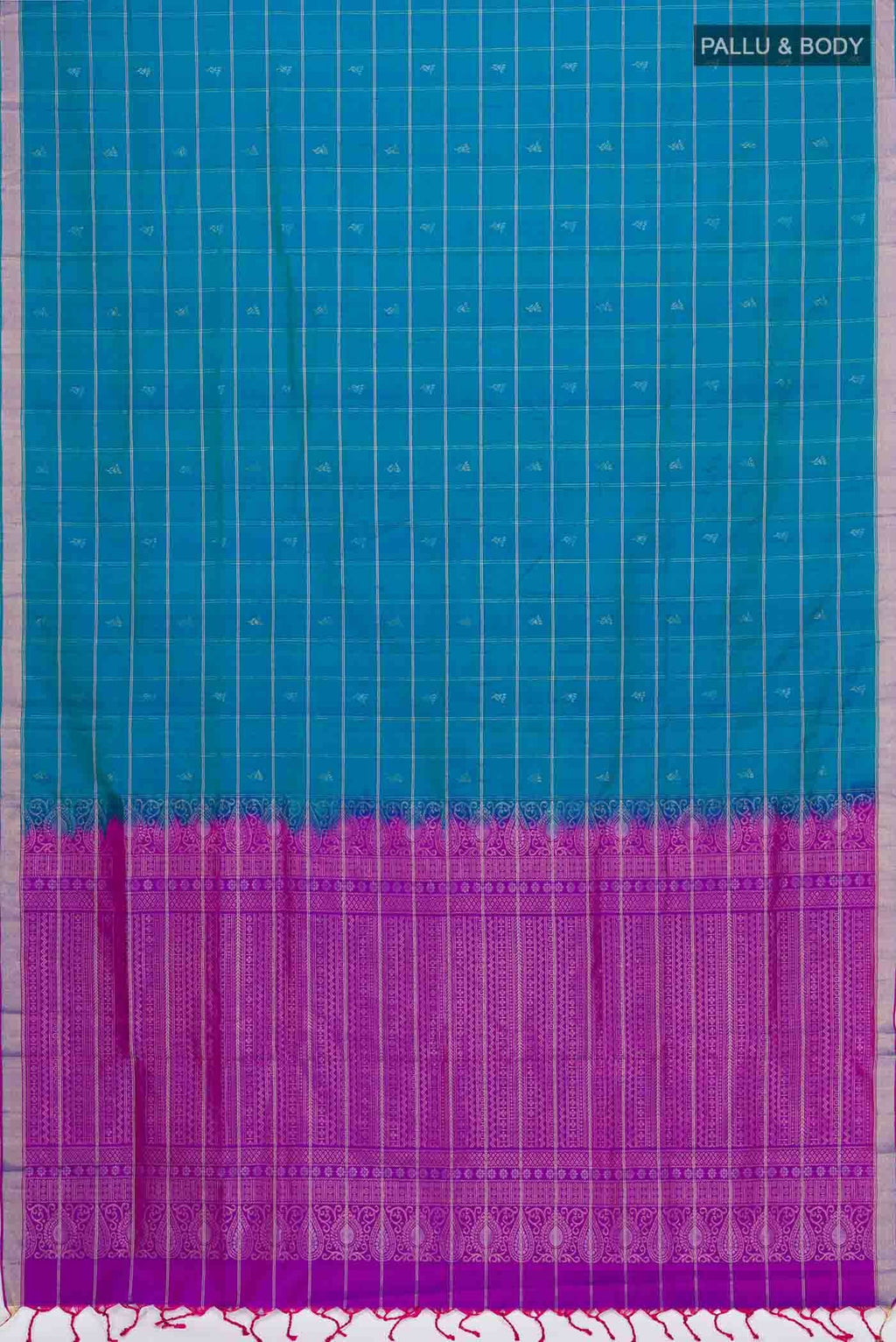 Blue Soft Silk Saree