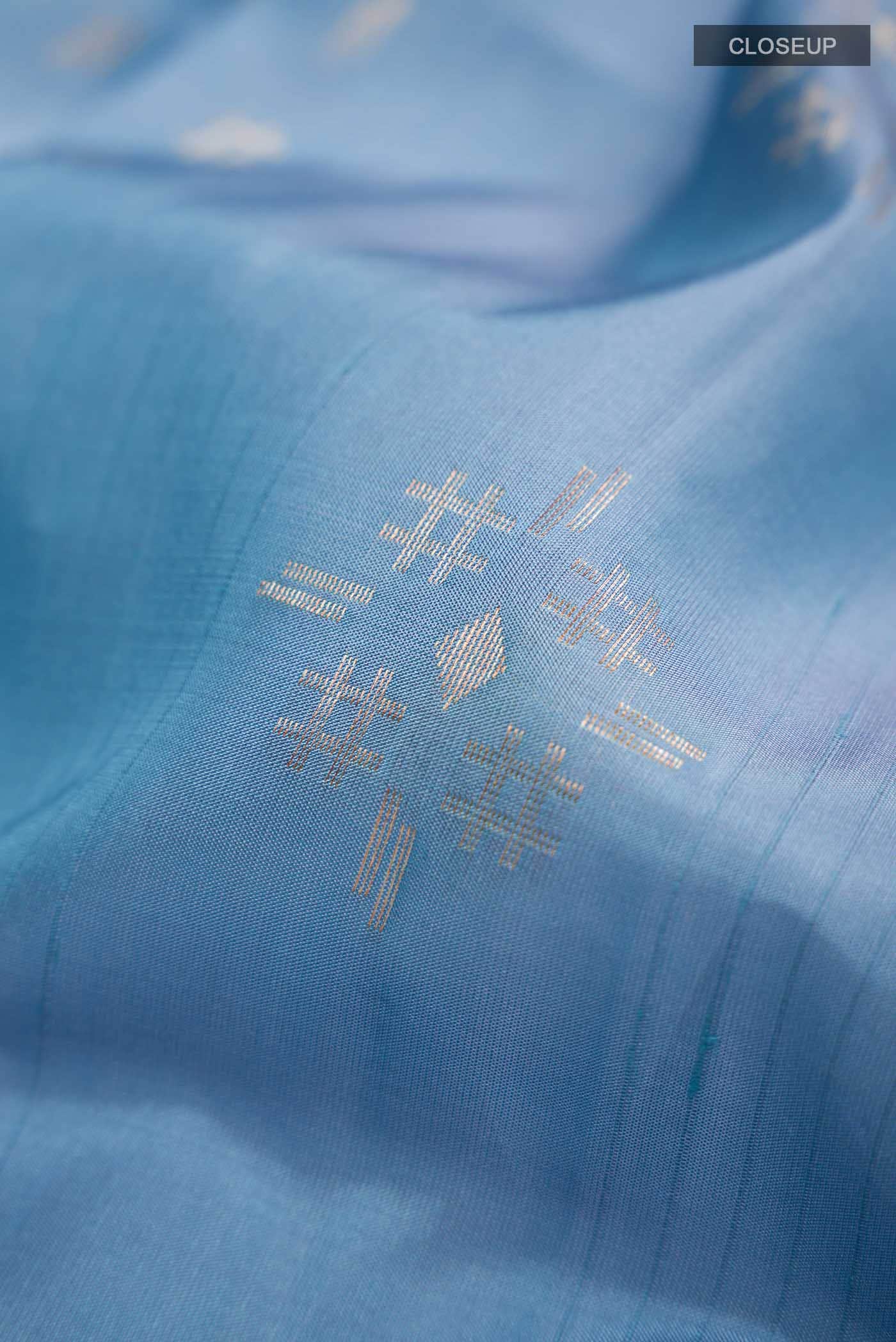 Blue Soft Silk Saree