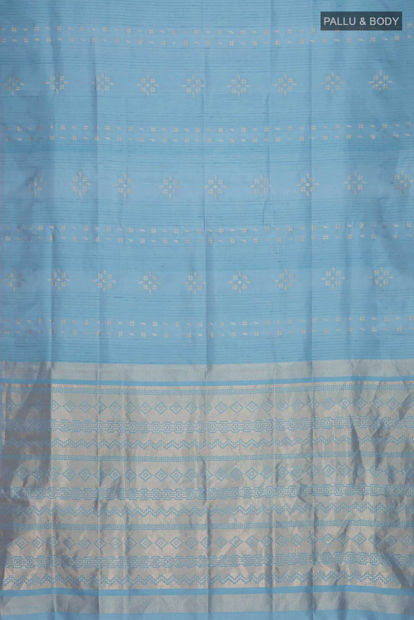 Blue Soft Silk Saree