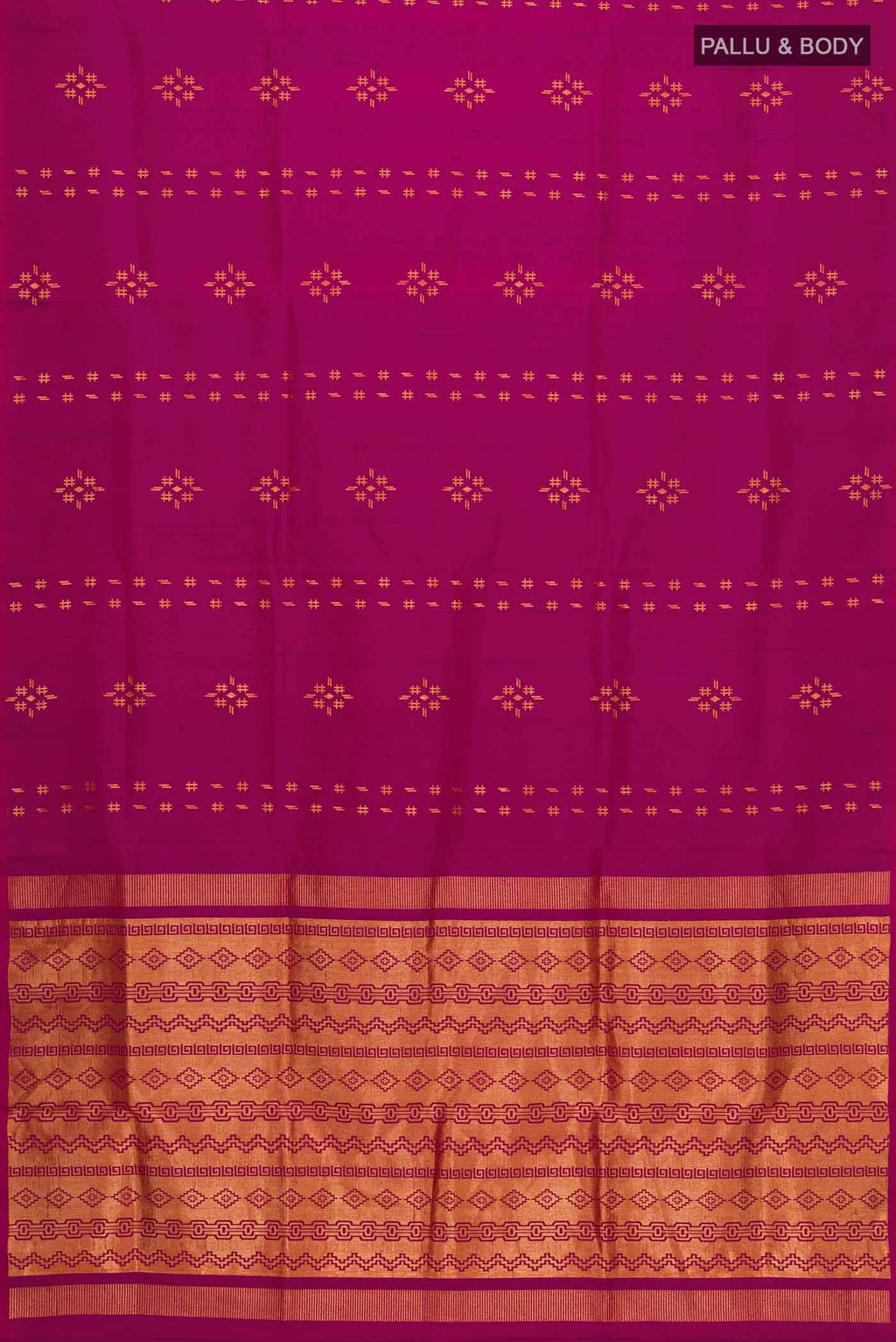 Magenta Soft Silk Saree