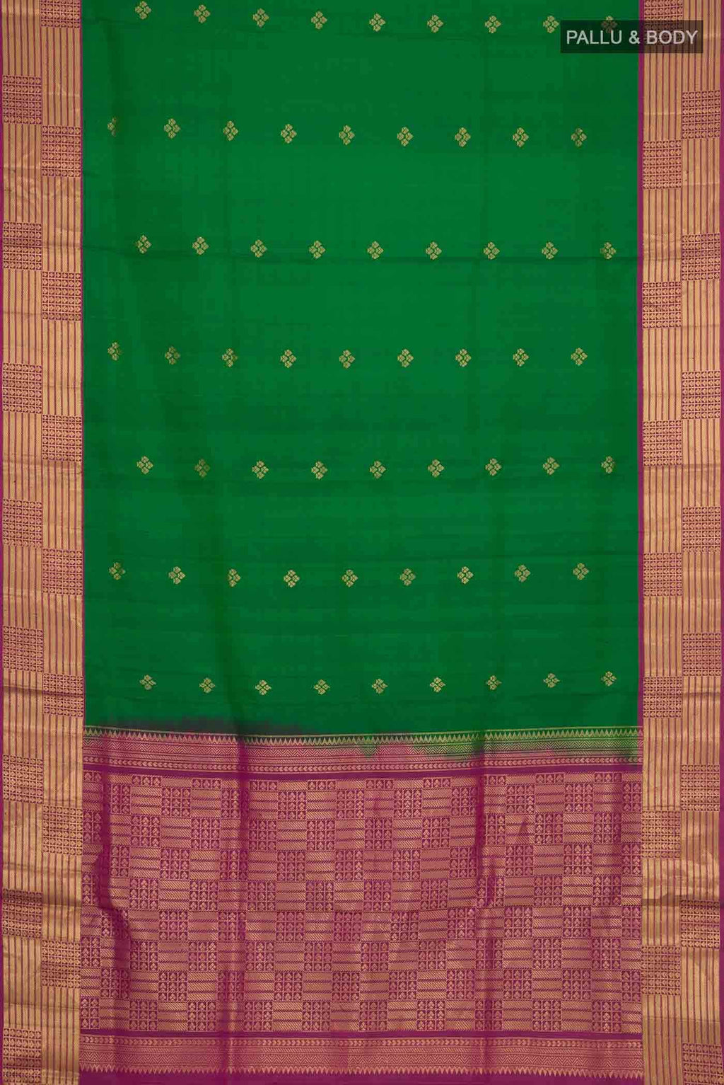 Green Soft Silk Saree