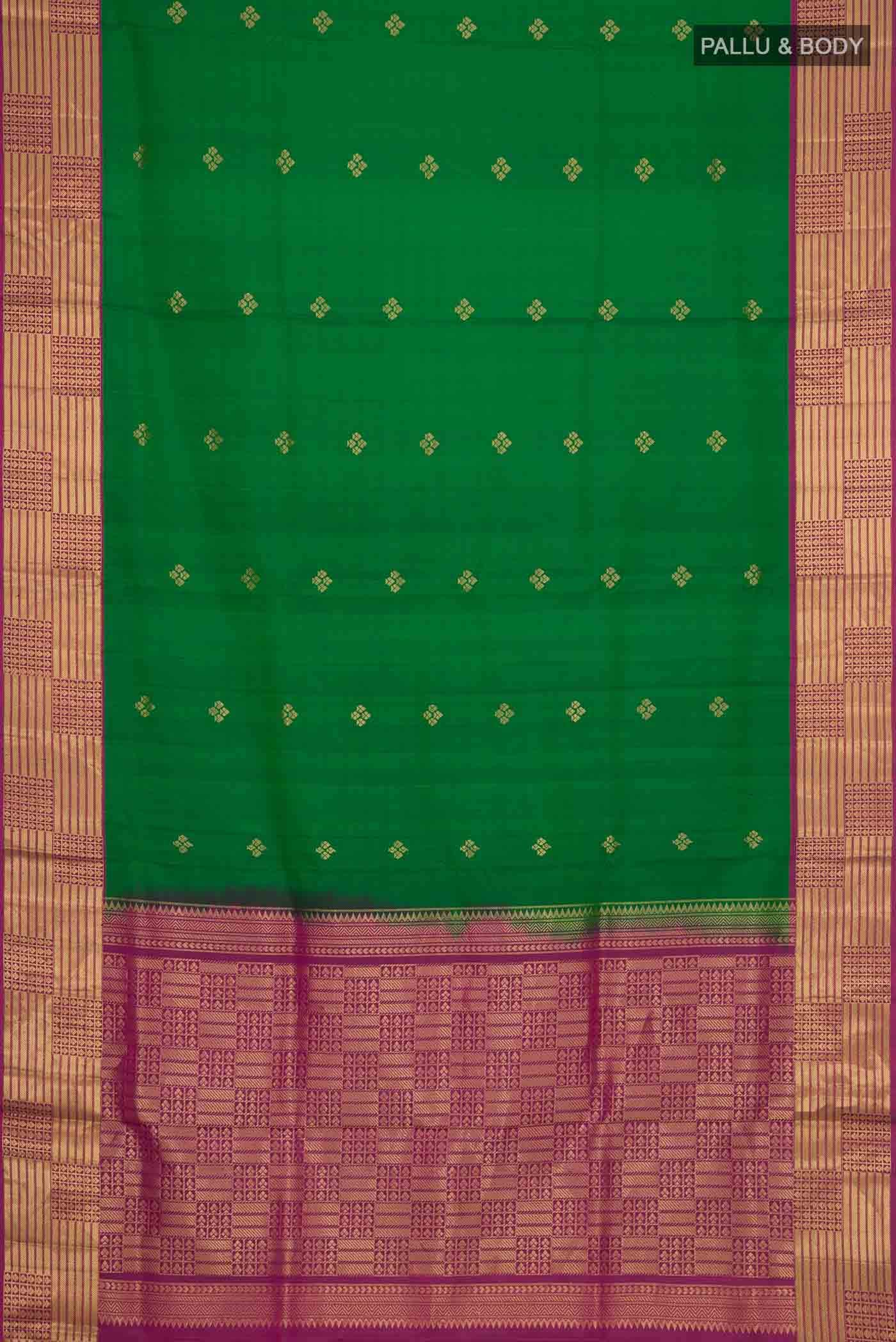 Green Soft Silk Saree