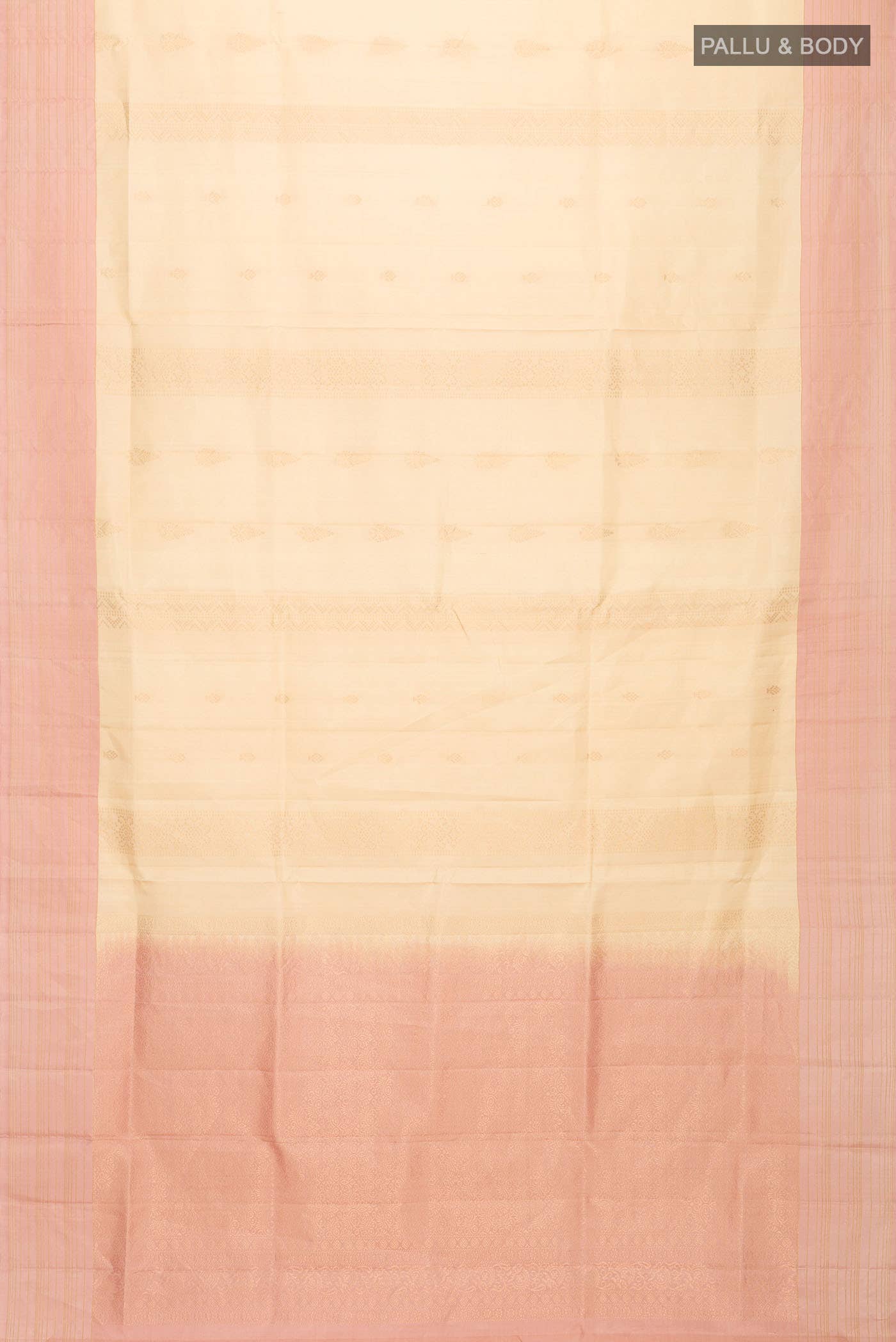 Beige Soft Silk Saree
