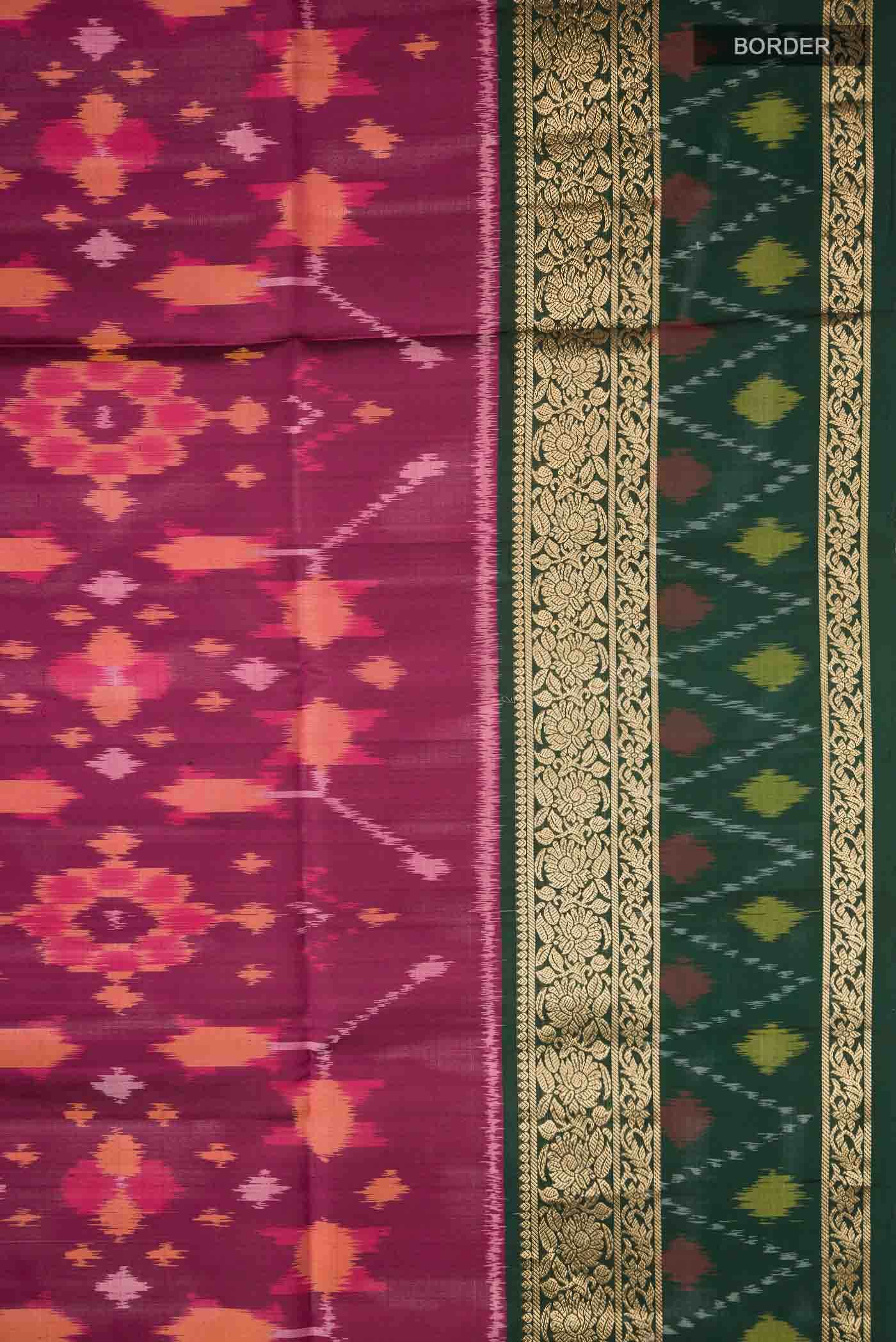 Purple Soft Silk Saree