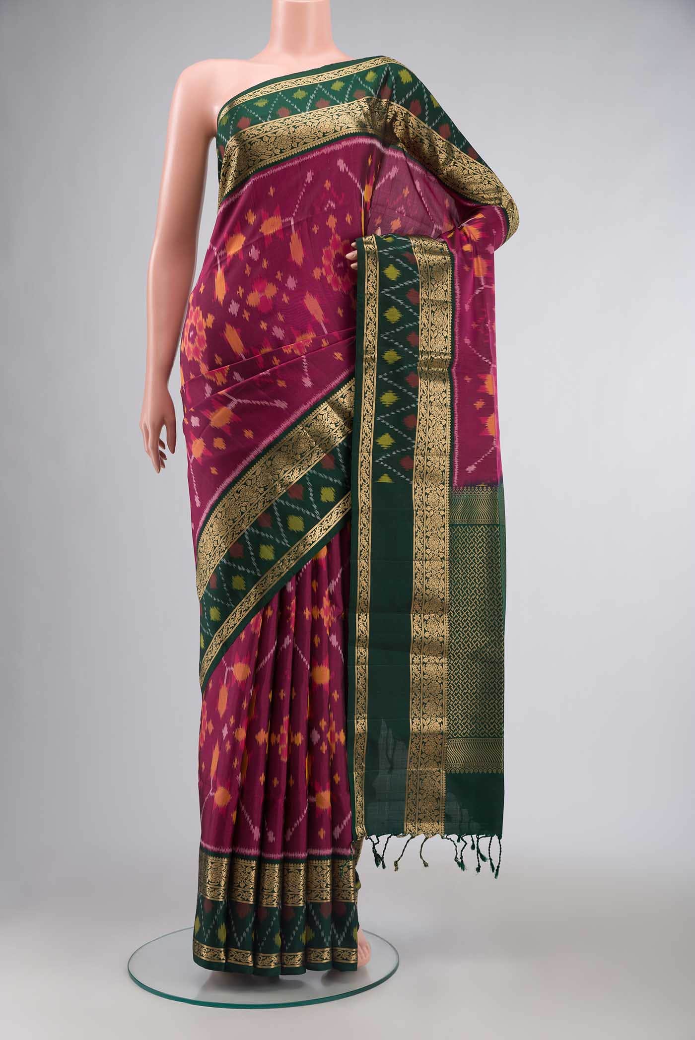 Purple Soft Silk Saree