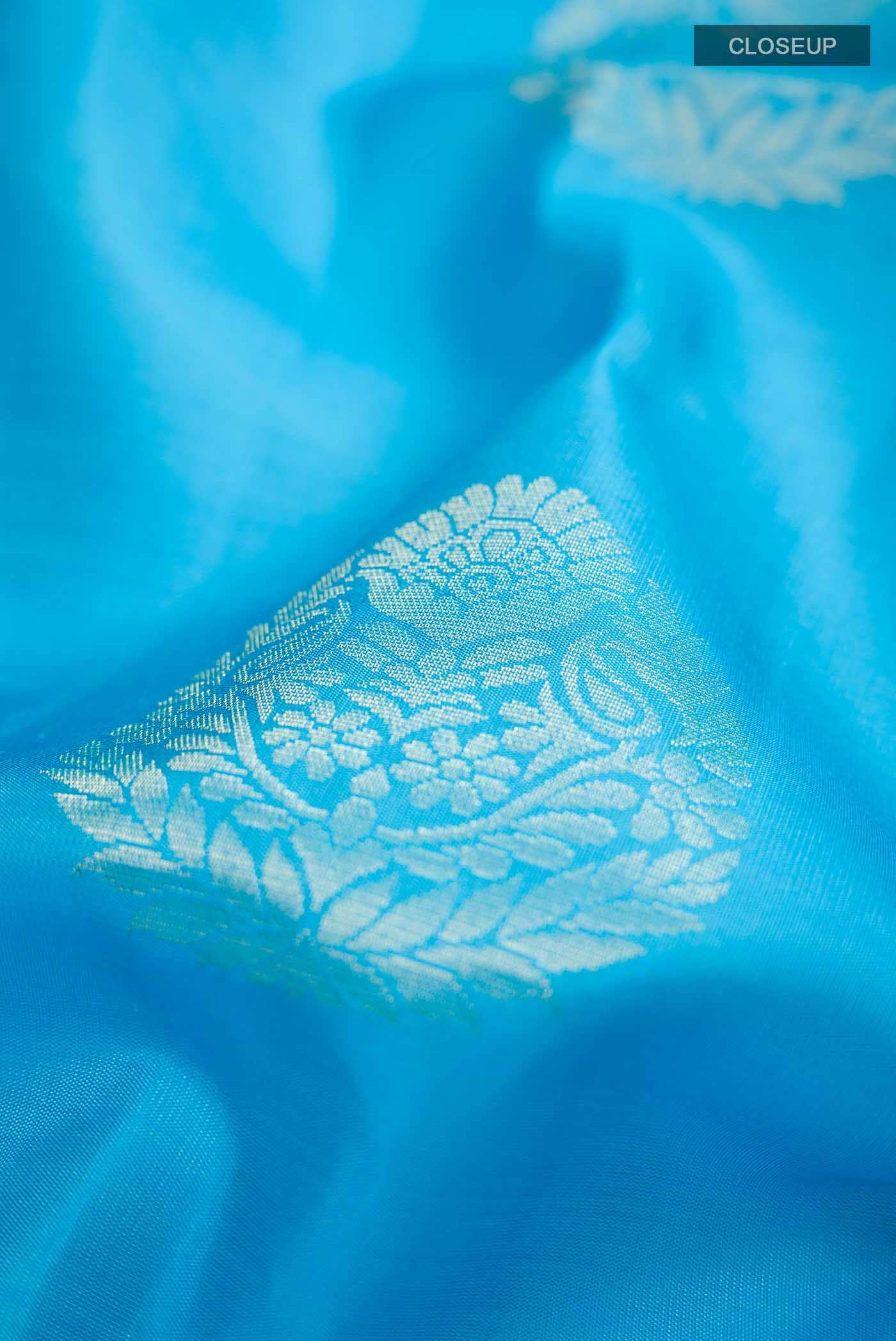 Blue Soft Silk Saree