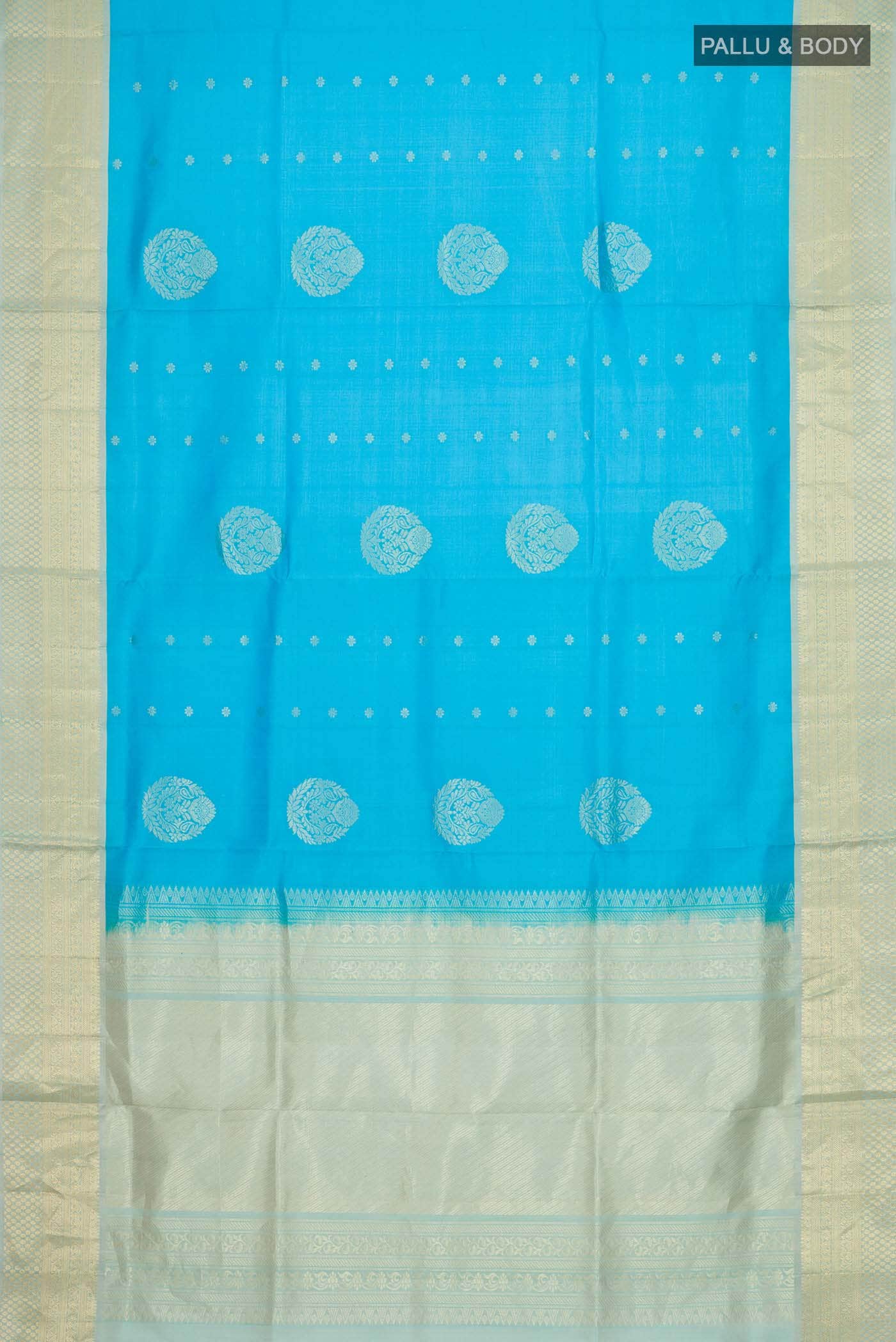 Blue Soft Silk Saree