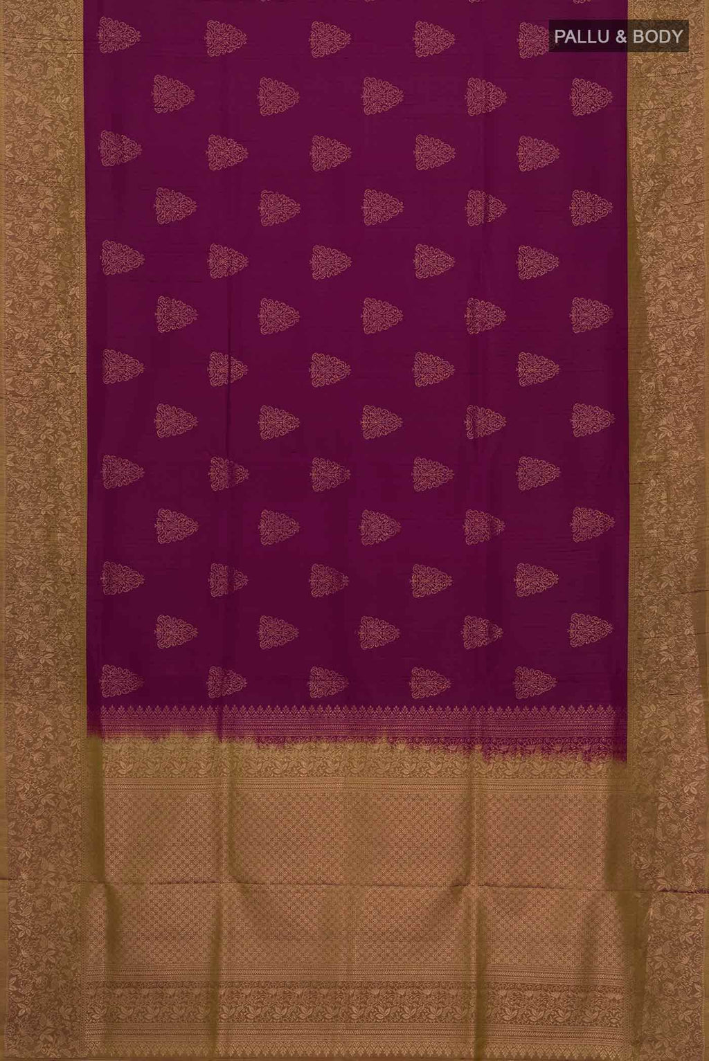Magenta Soft Silk Saree
