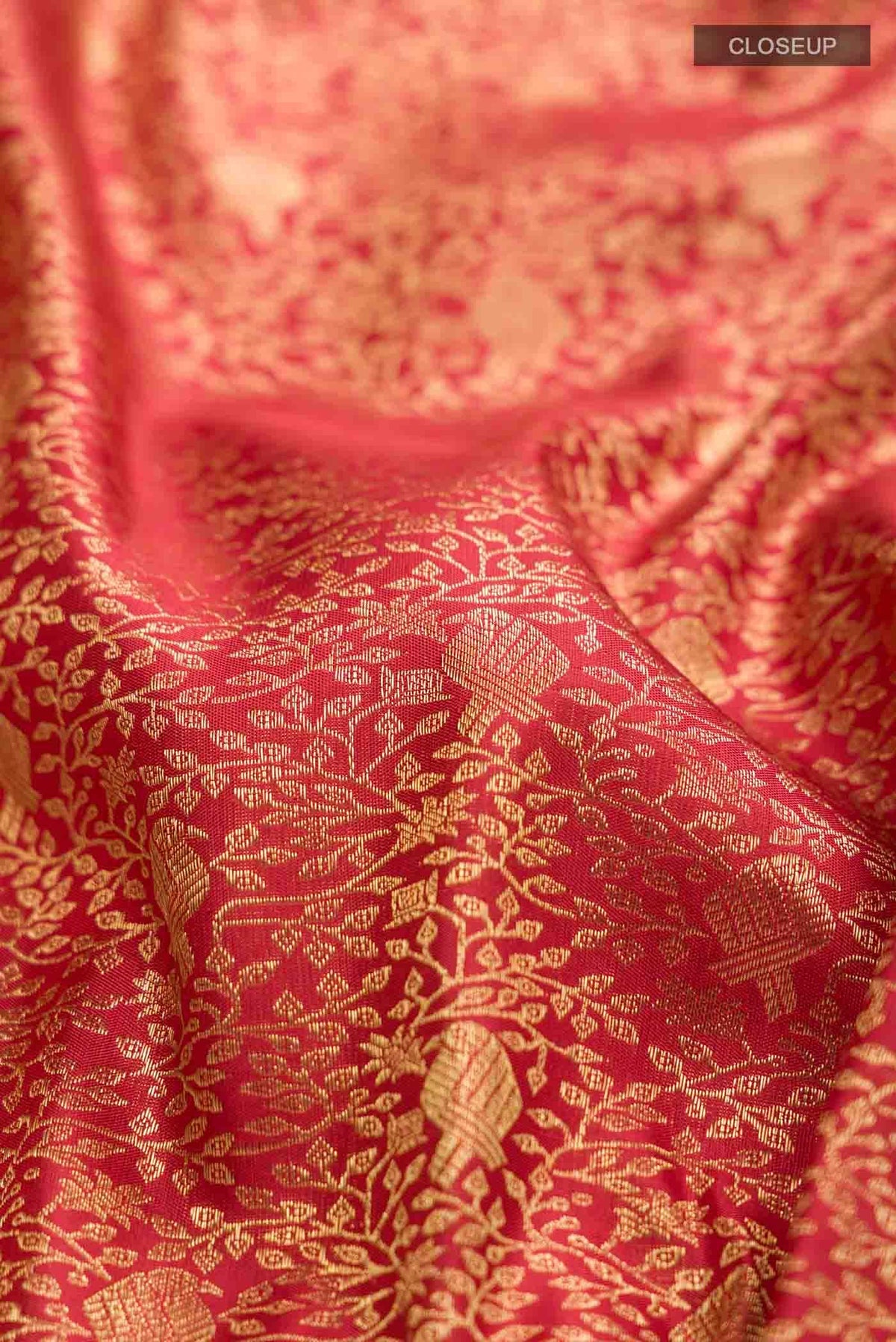 Red Kanchipuram Silk Saree