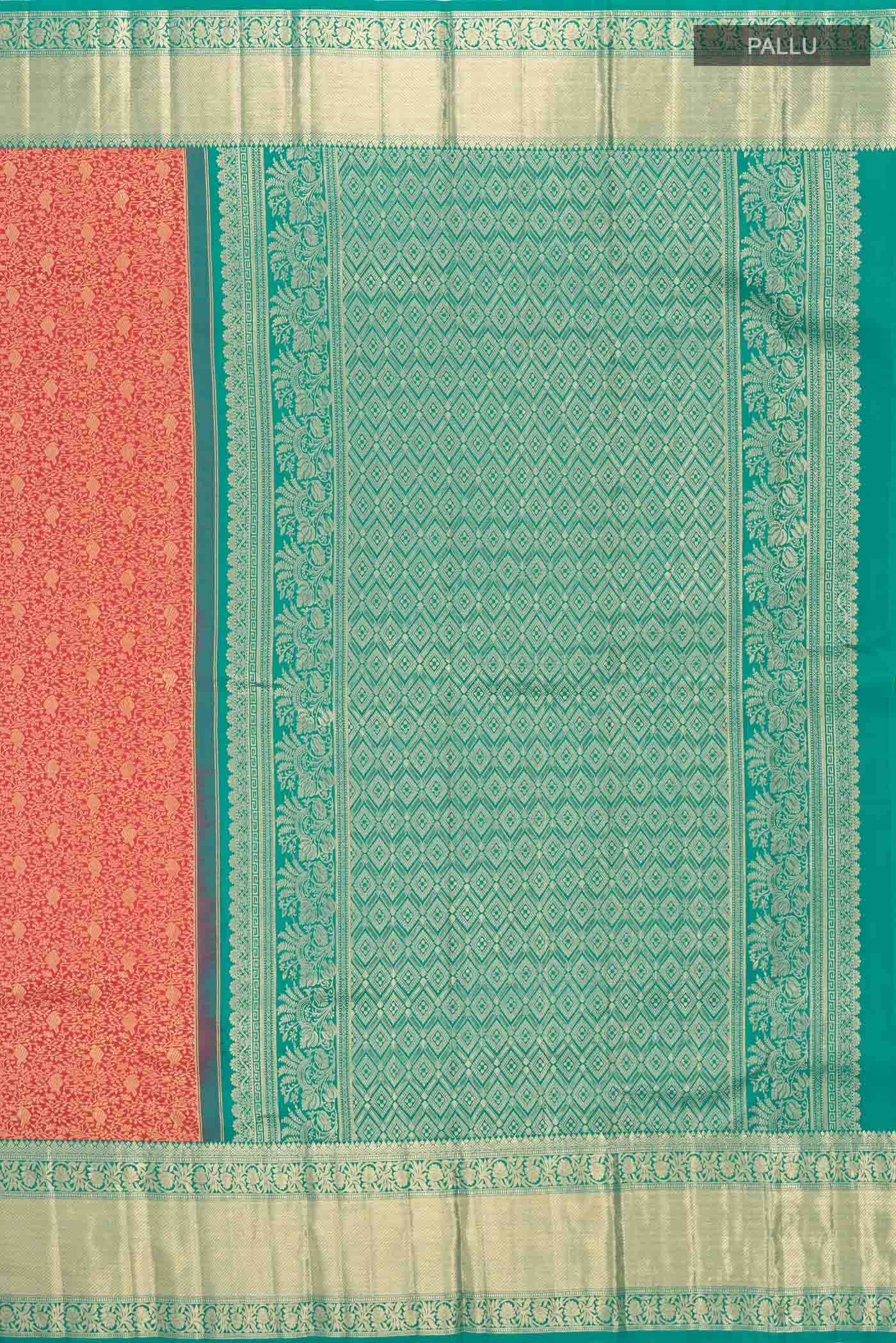 Red Kanchipuram Silk Saree