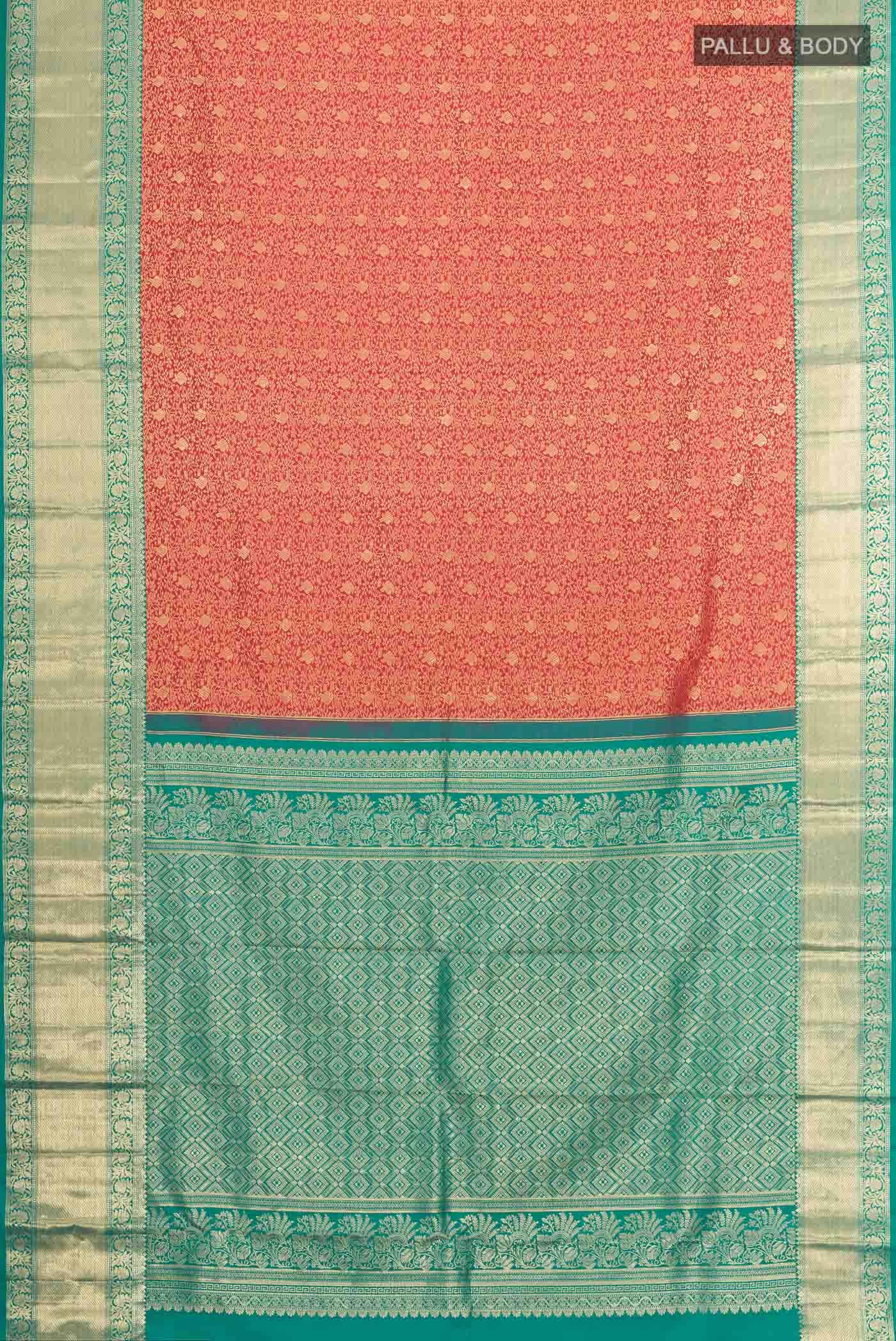 Red Kanchipuram Silk Saree