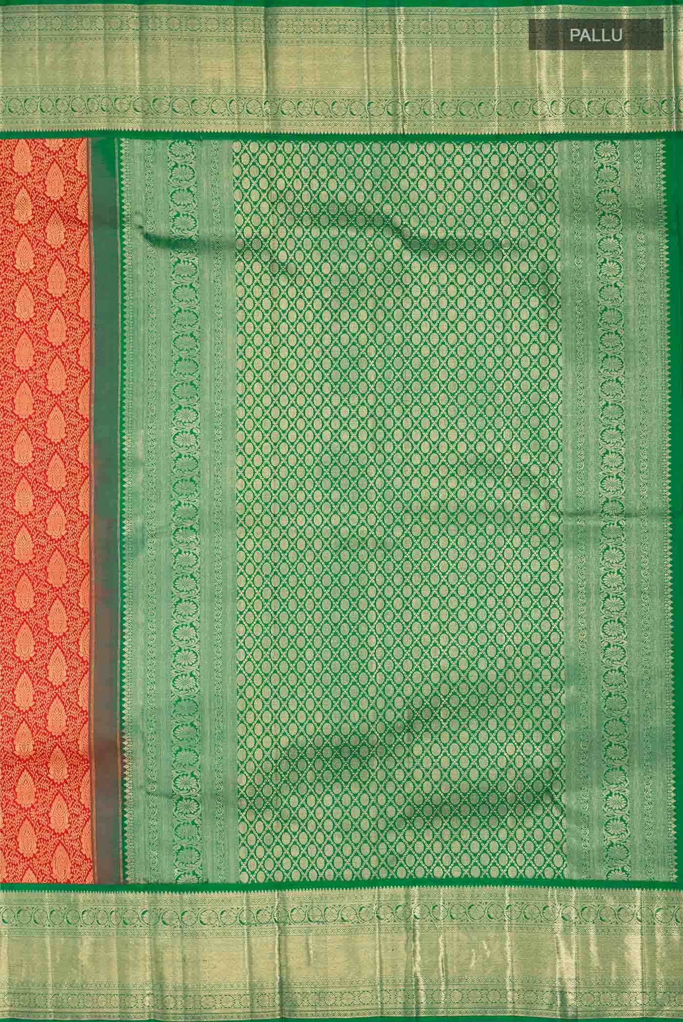Red Kanchipuram Silk Saree