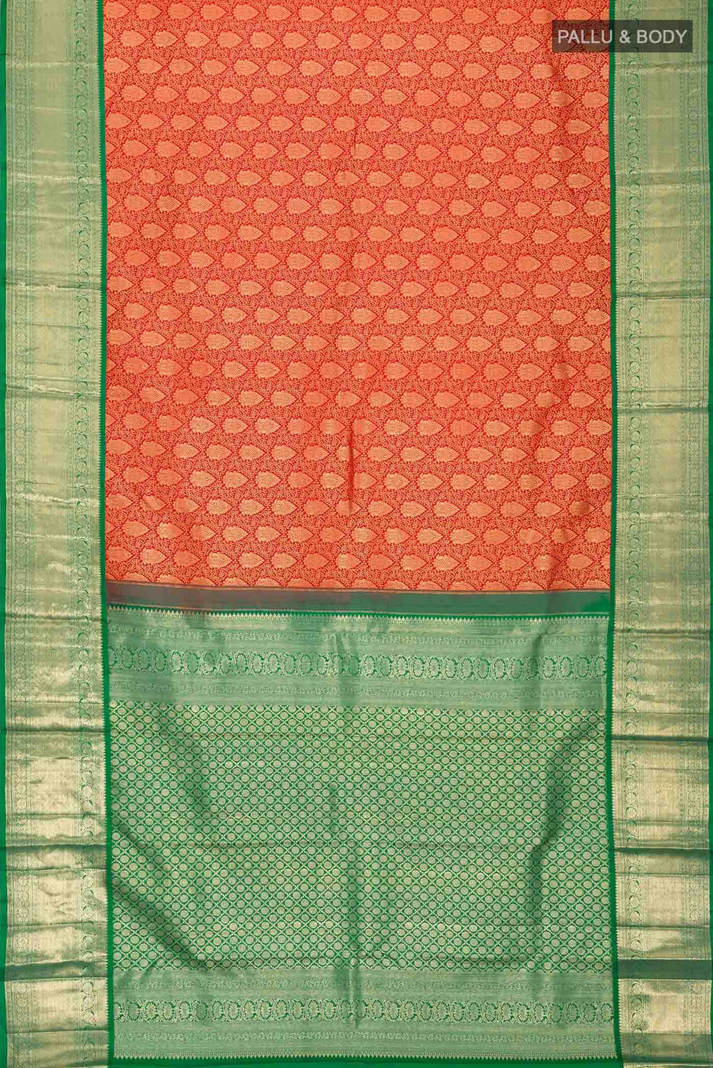 Red Kanchipuram Silk Saree