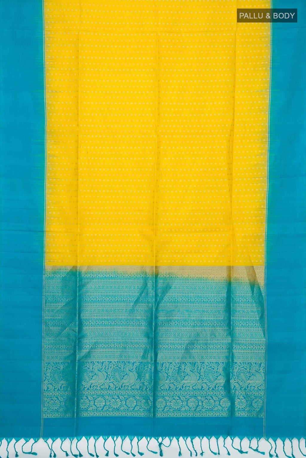 Yellow Soft Silk Saree