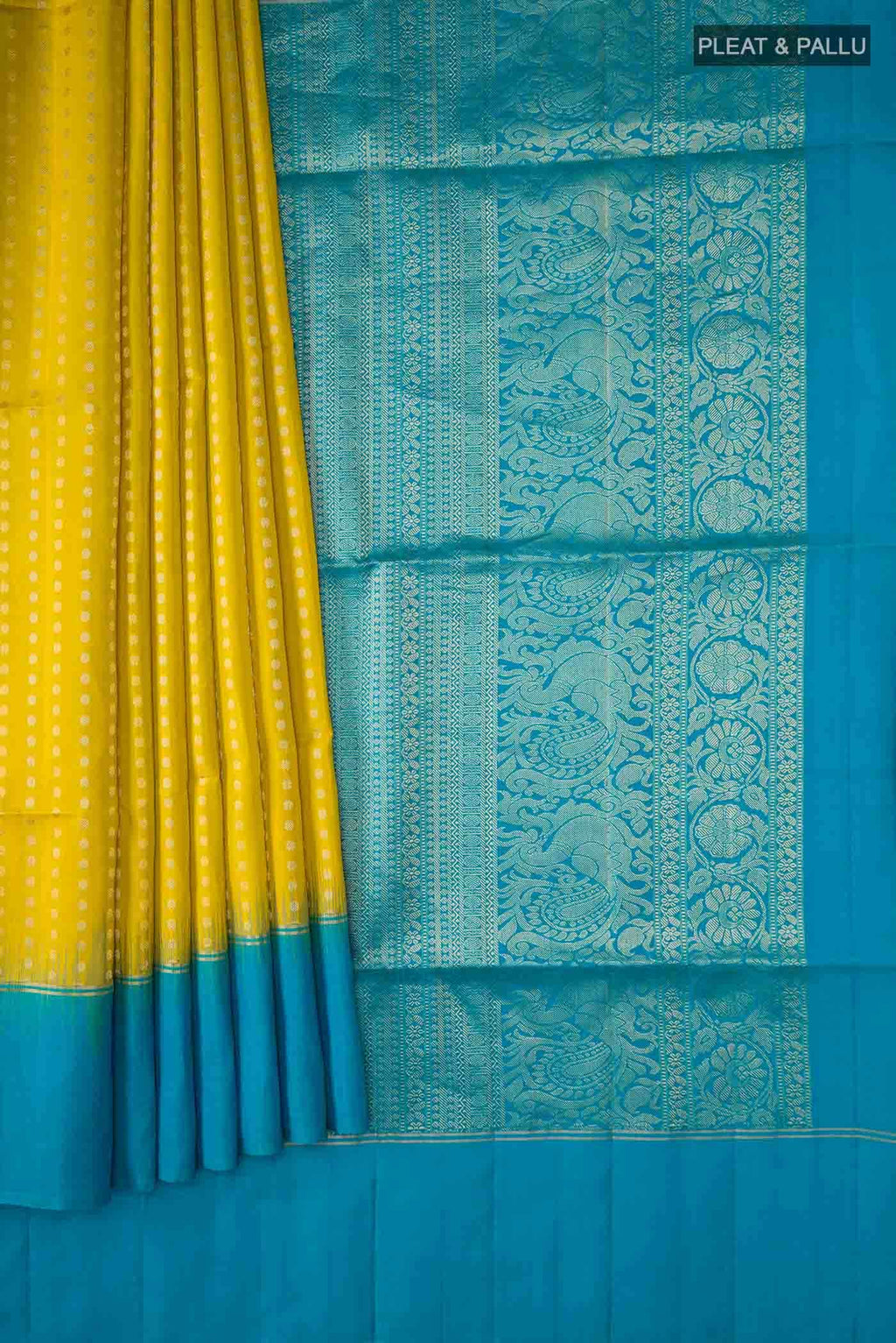 Yellow Soft Silk Saree