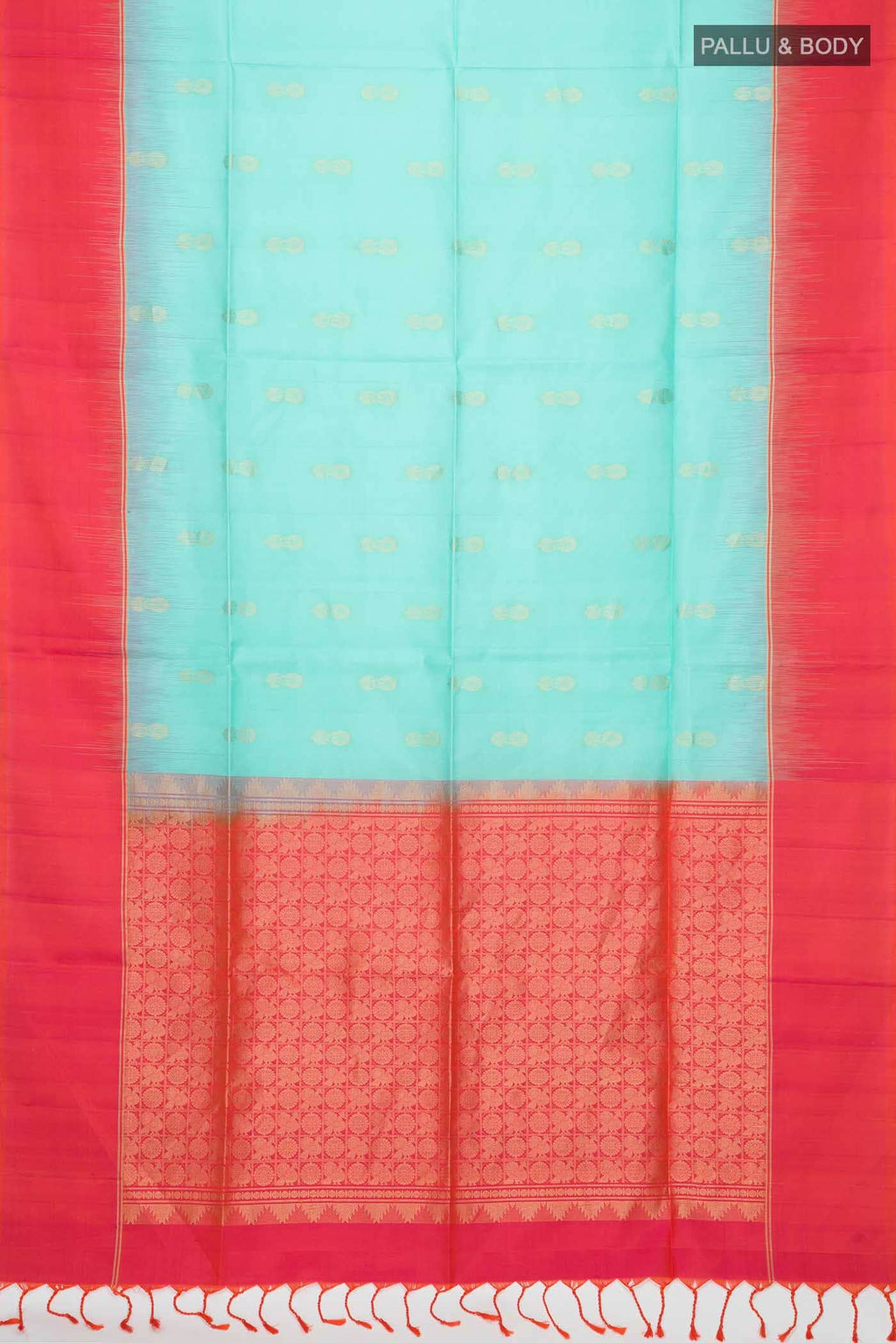 Sea Green Soft Silk Saree