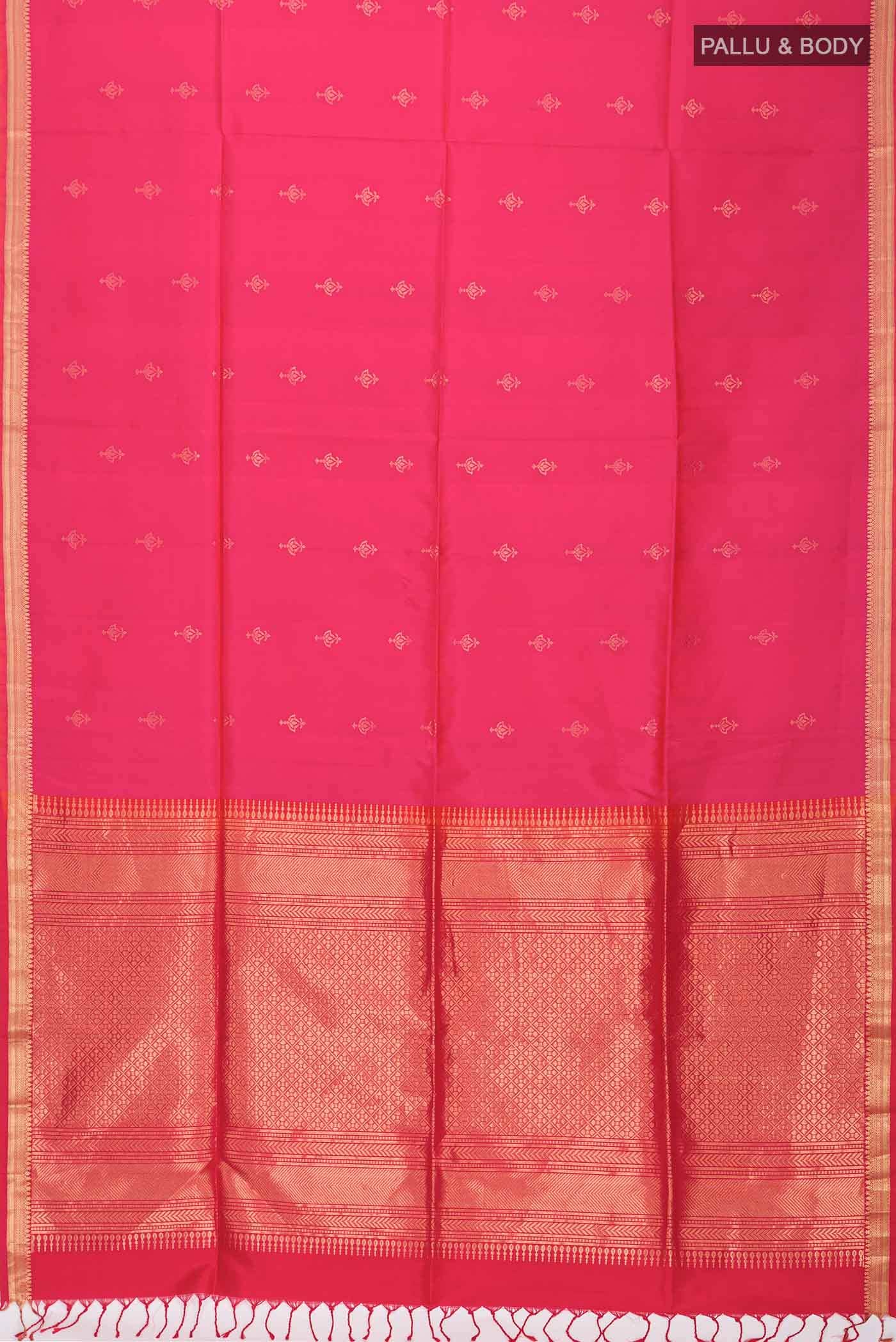 Pink Soft Silk Saree