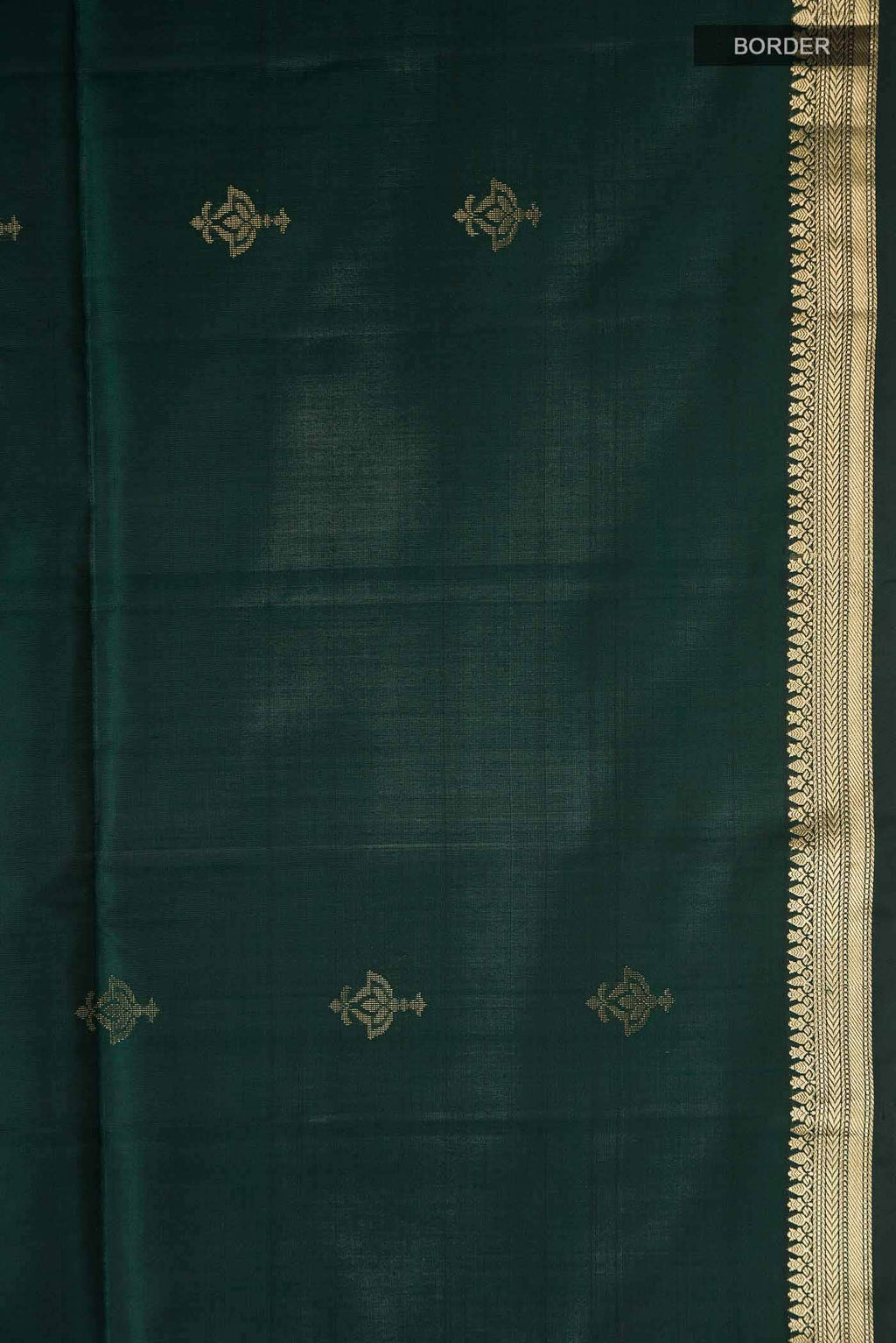 Bottle Green Soft Silk Saree