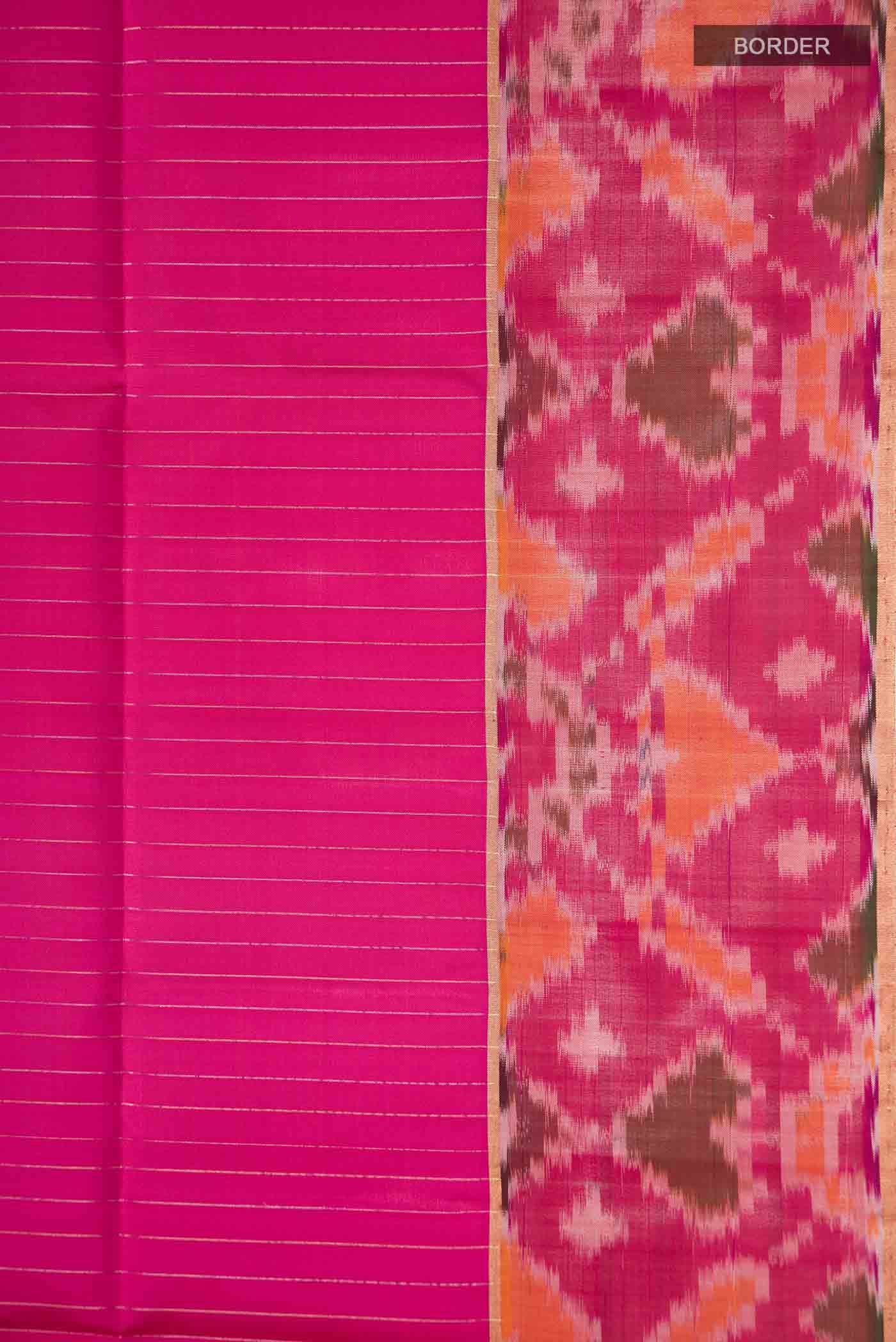 Pink Soft Silk Saree