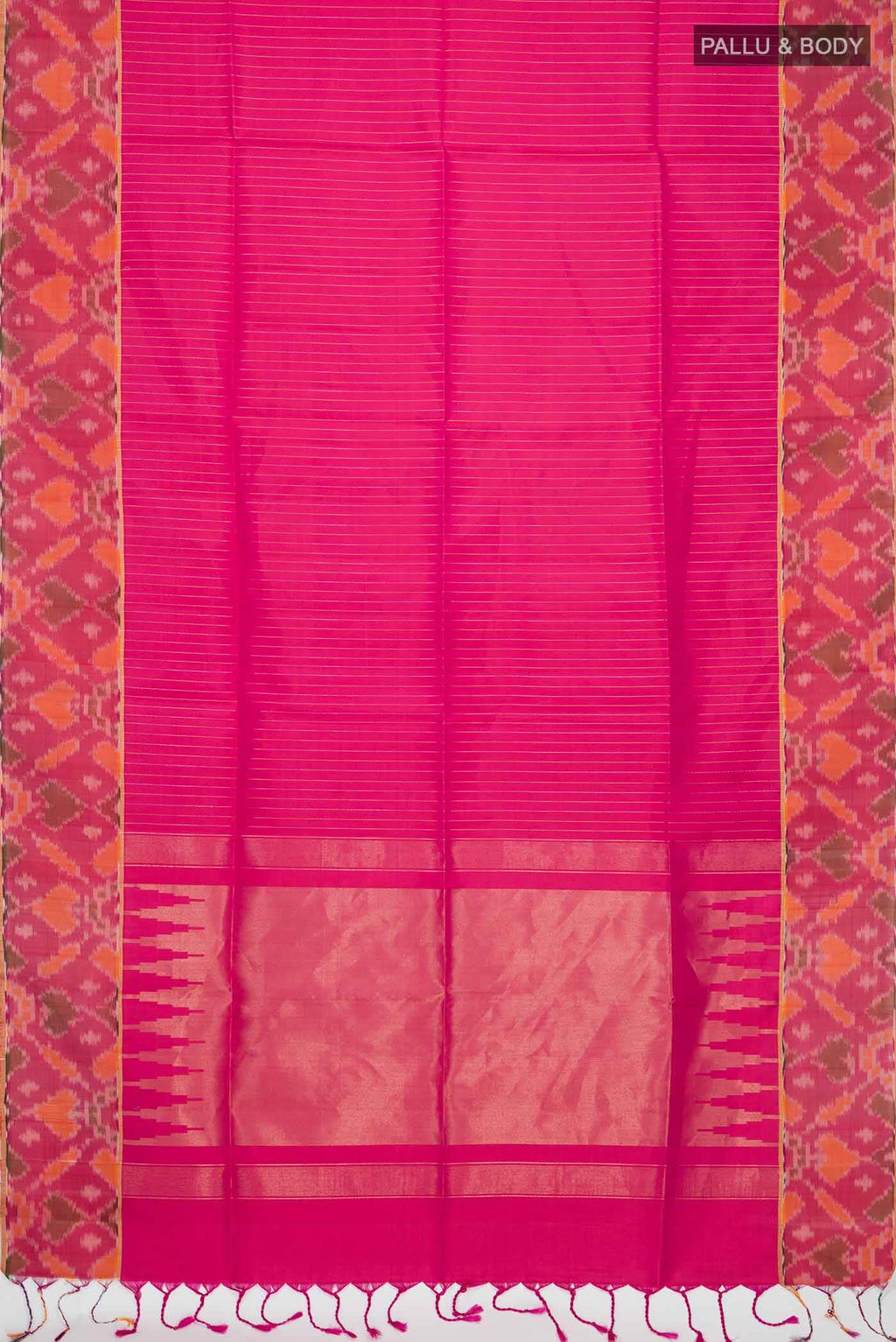 Pink Soft Silk Saree