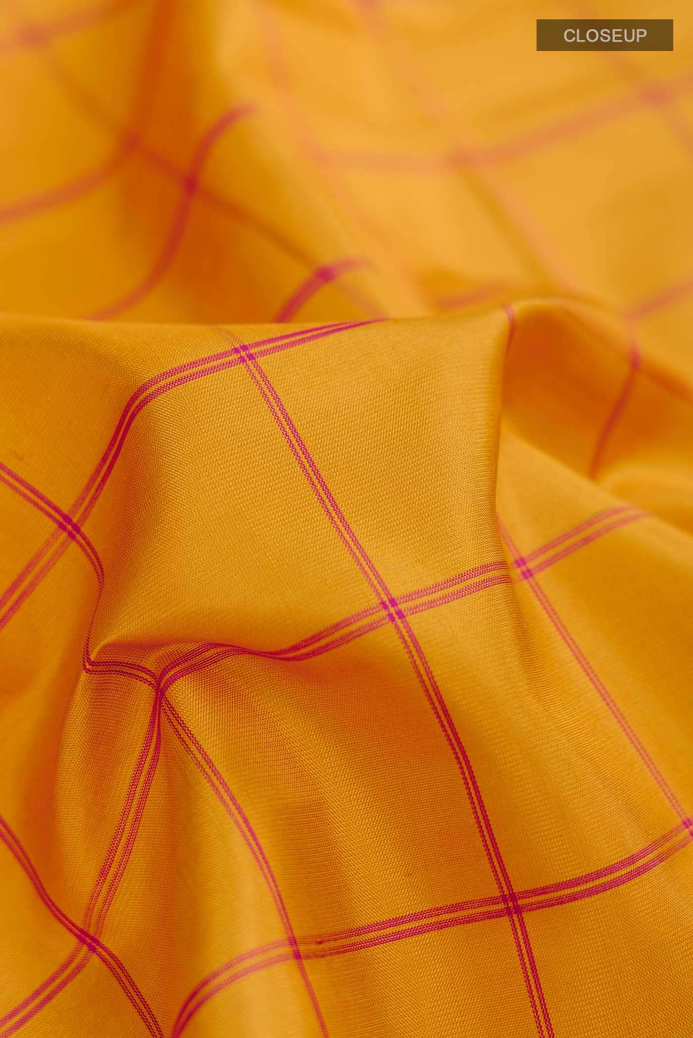 Mustard Soft Silk Saree