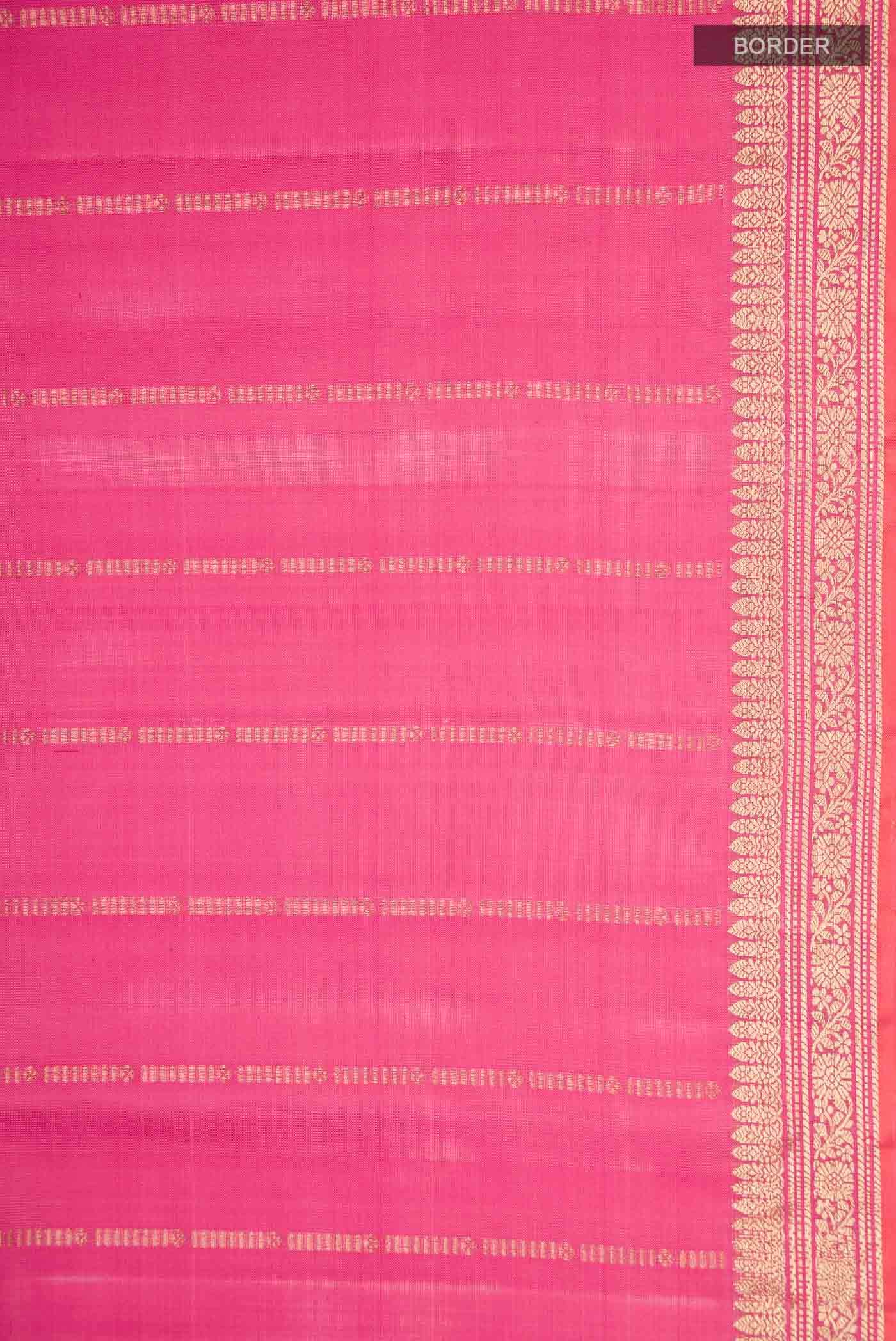 Rose pink Soft Silk Saree