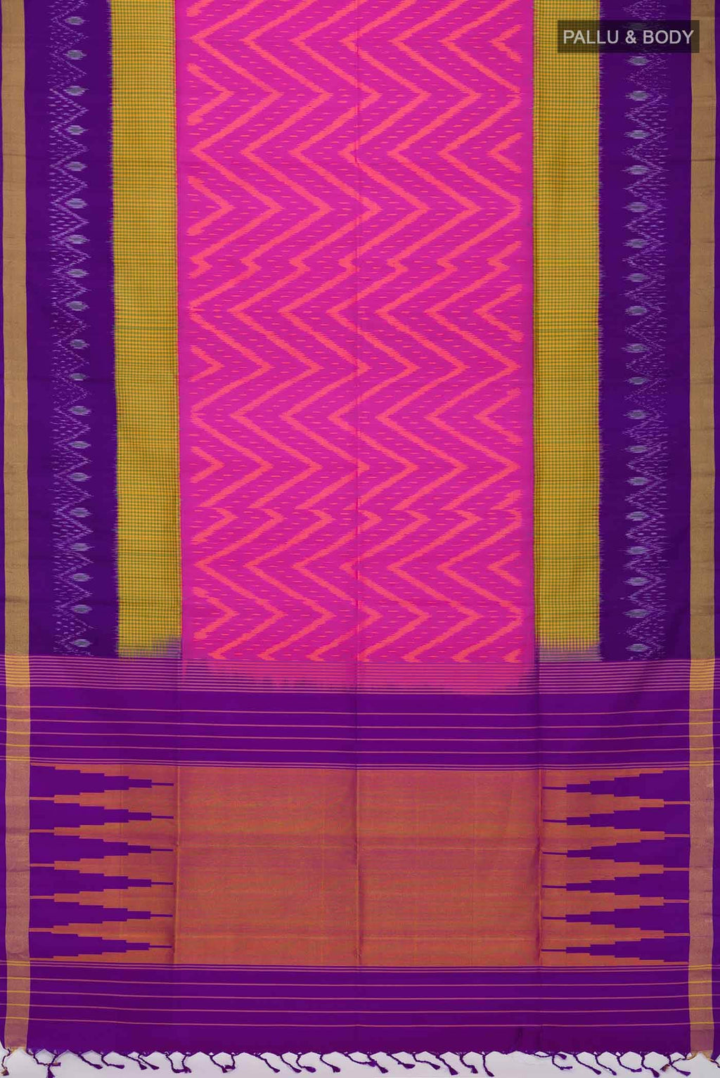 Pink Soft Silk Saree