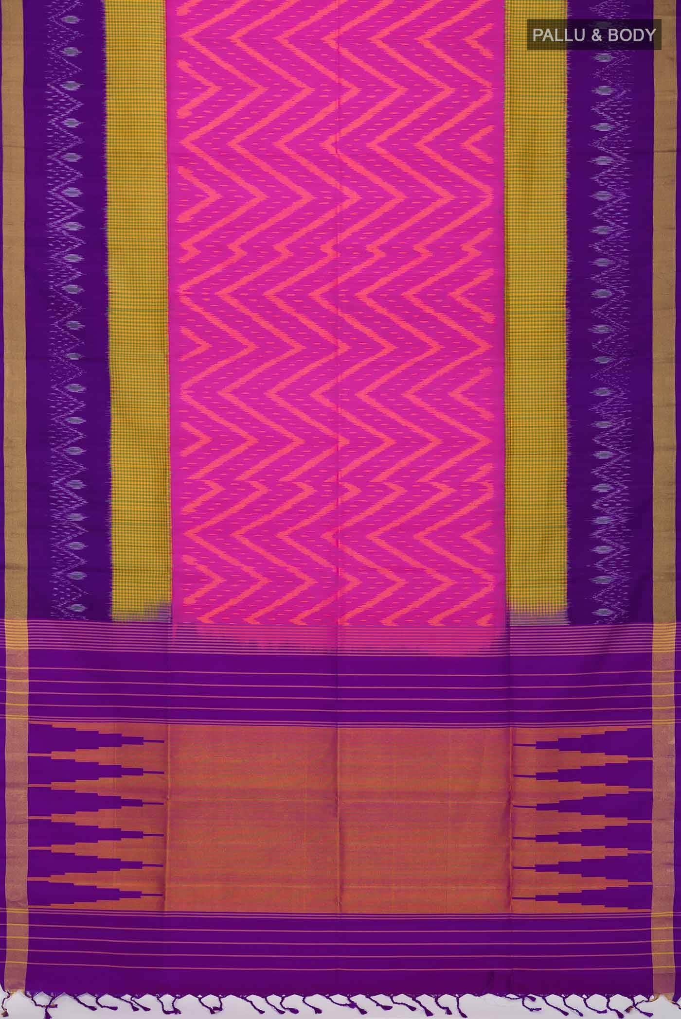 Pink Soft Silk Saree